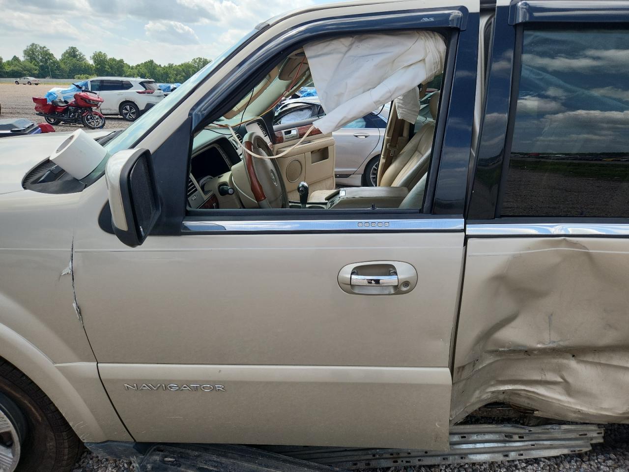 2005 Lincoln Navigator Tan vin: 5LMFU28535LJ15765