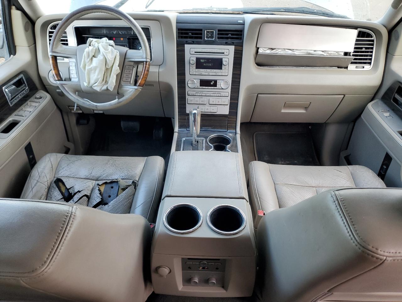 2008 Lincoln Navigator Beige vin: 5LMFU28538LJ20954