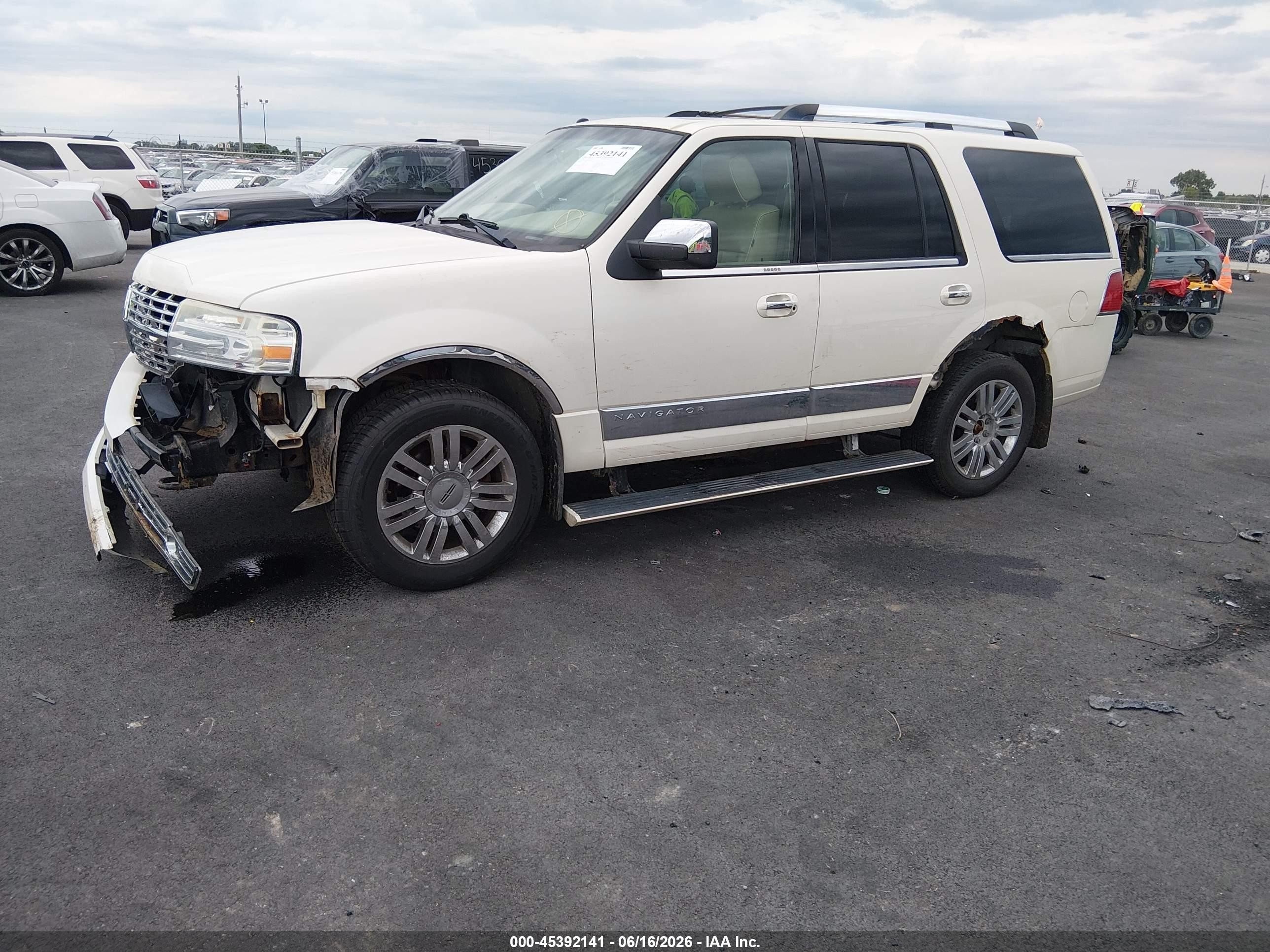 2007 Lincoln Navigator Ultimate Желто-коричневый vin: 5LMFU28547LJ13591