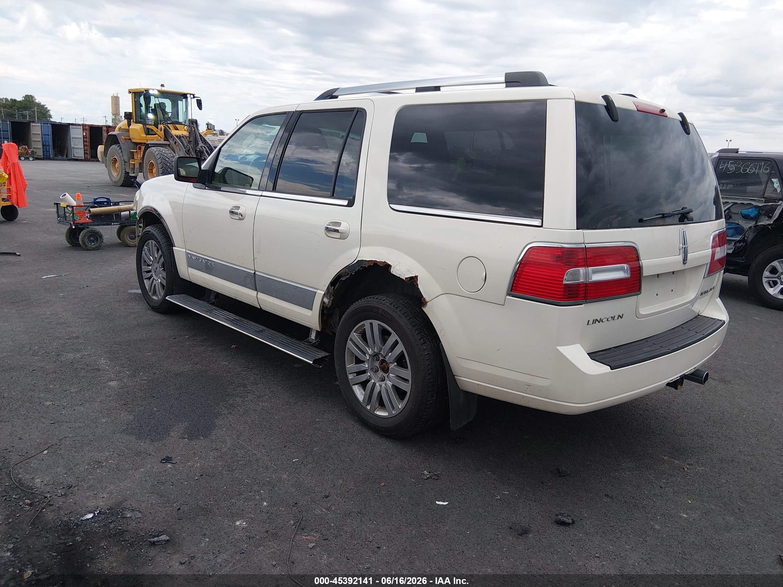 2007 Lincoln Navigator Ultimate Желто-коричневый vin: 5LMFU28547LJ13591