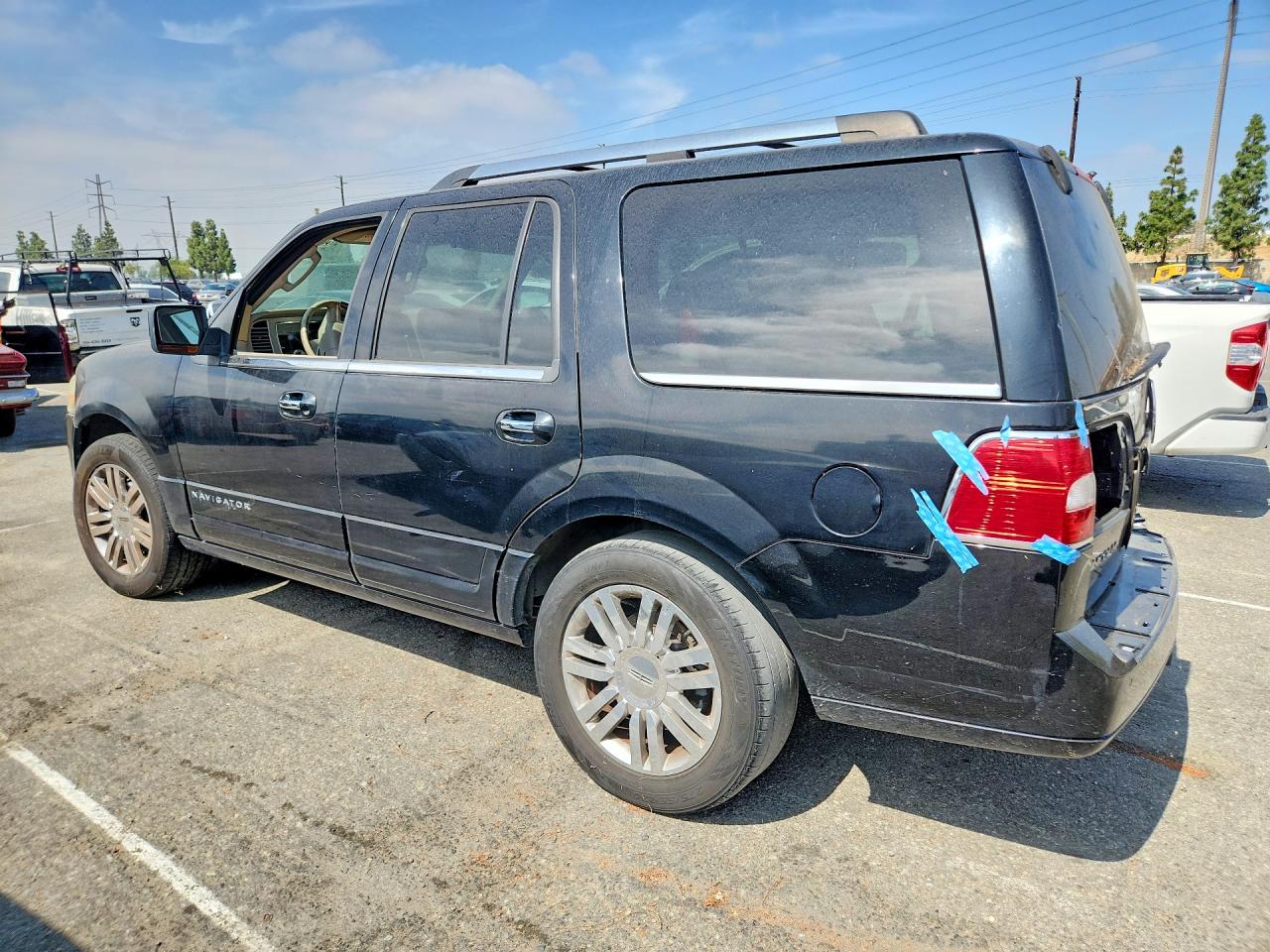 2009 Lincoln Navigator Black vin: 5LMFU28549EJ00542