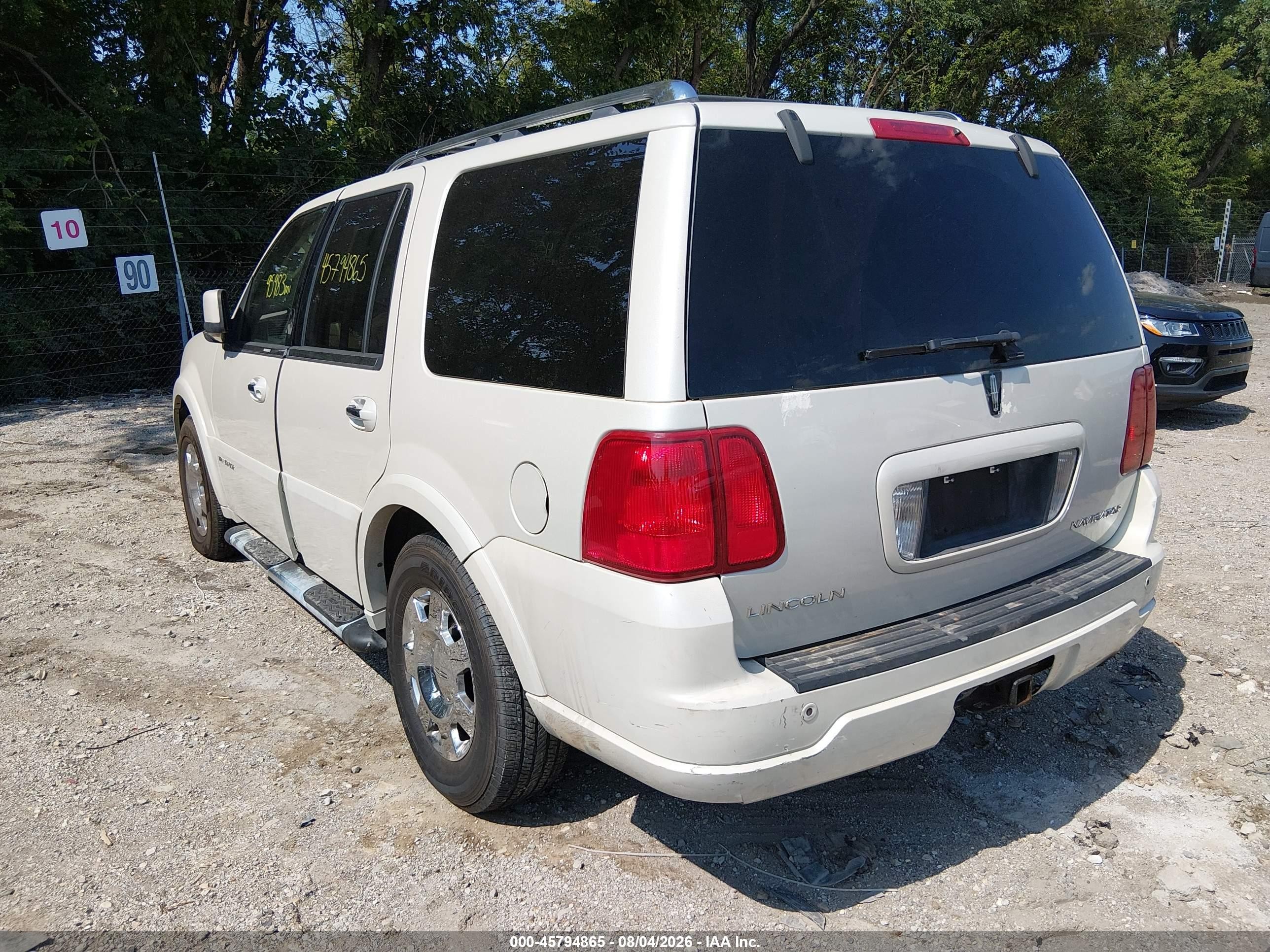 2006 Lincoln Navigator Luxury/ultimate Белый vin: 5LMFU28566LJ21187