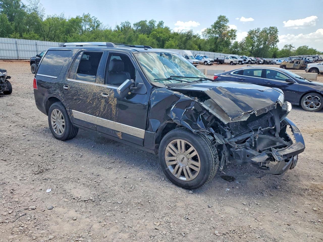 2008 Lincoln Navigator Black vin: 5LMFU28568LJ04764