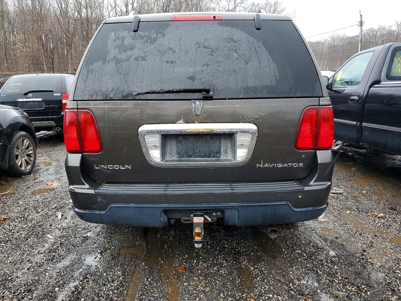 2005 Lincoln Navigator Серый vin: 5LMFU28575LJ22251