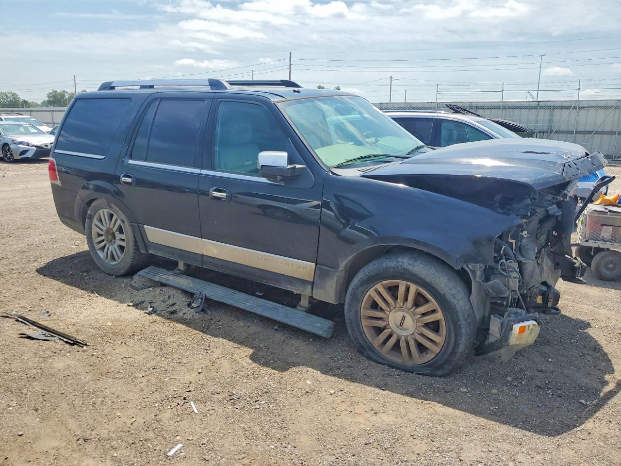2008 Lincoln Navigator Черный vin: 5LMFU28588LJ21601