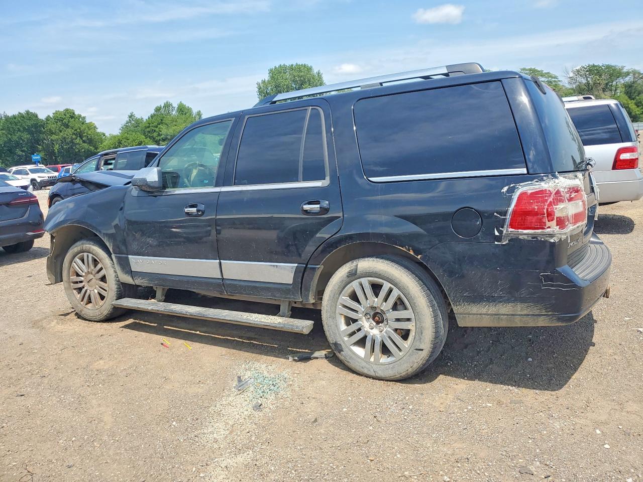 2008 Lincoln Navigator Черный vin: 5LMFU28588LJ21601