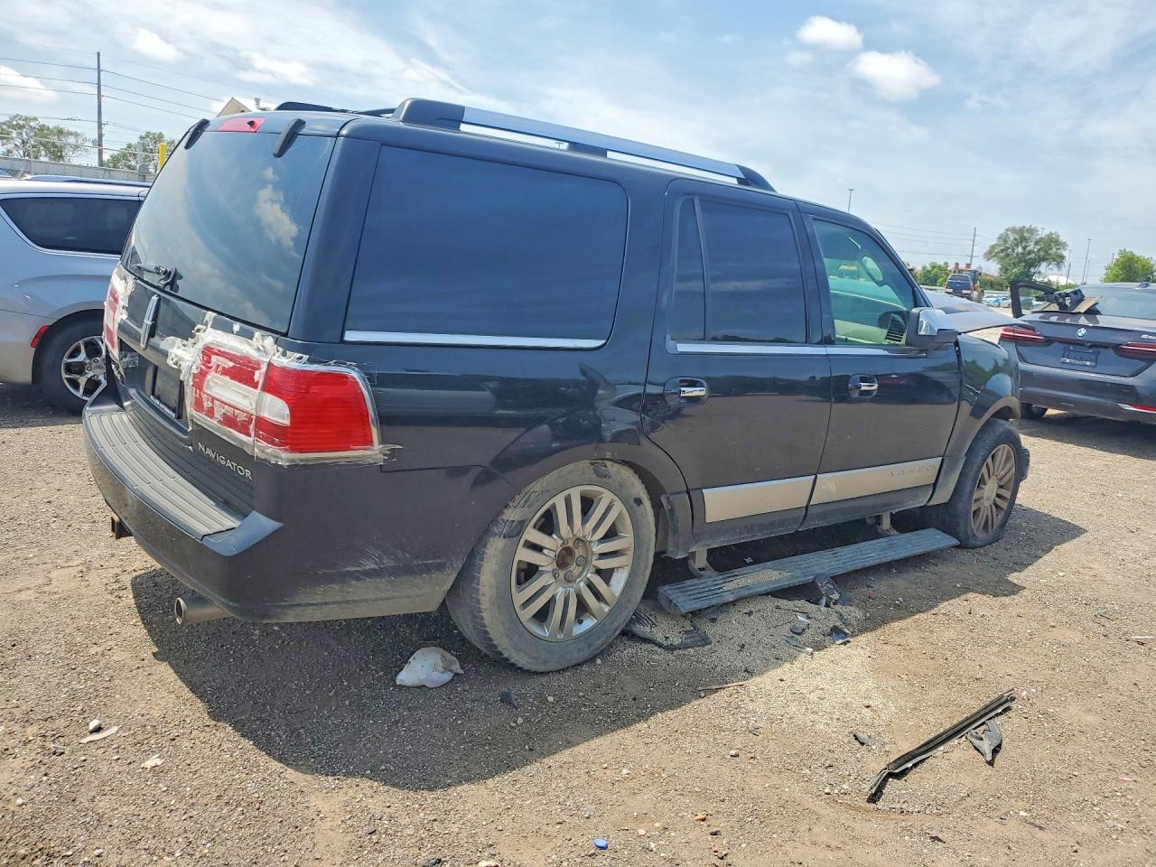 2008 Lincoln Navigator Черный vin: 5LMFU28588LJ21601