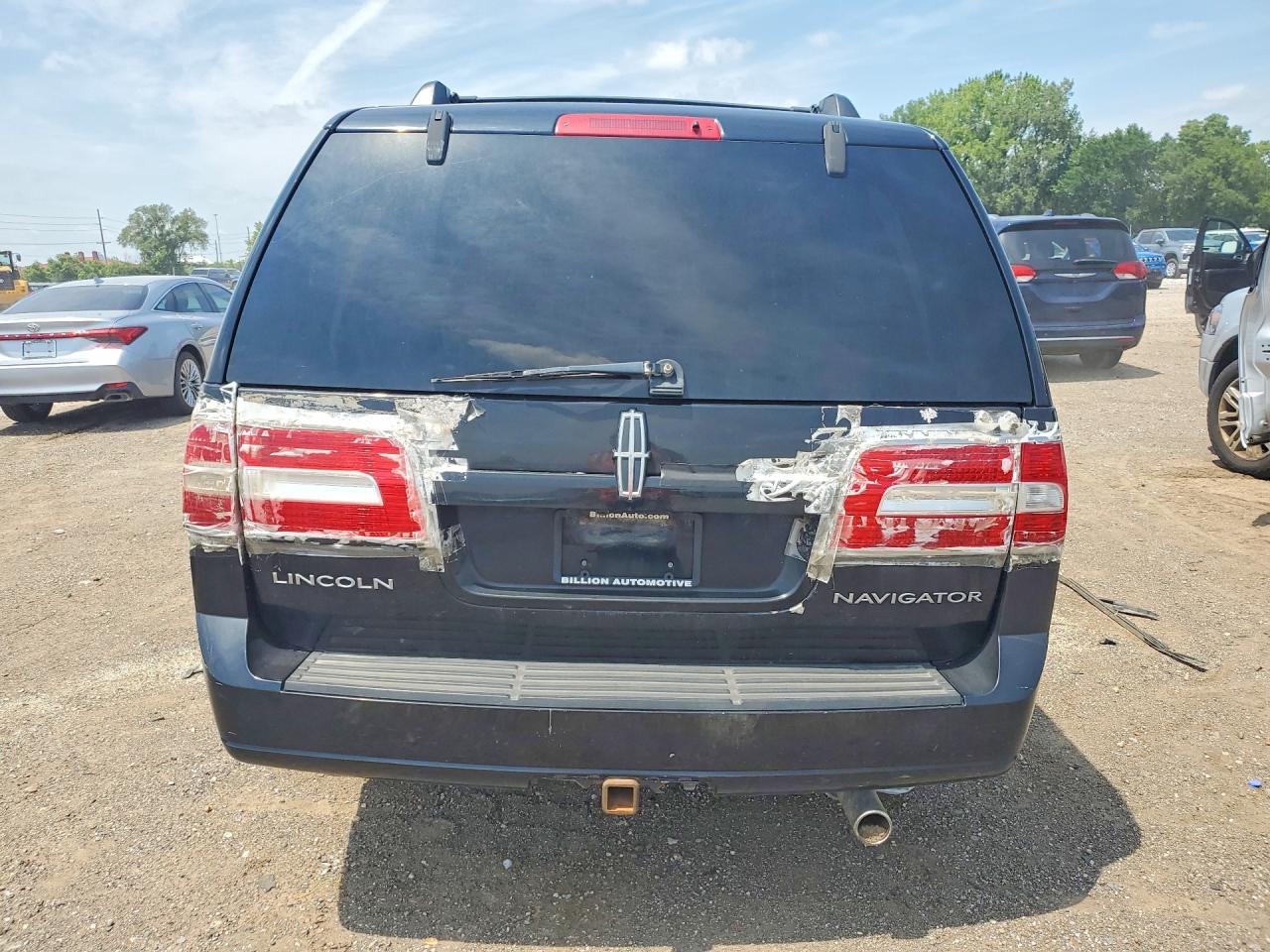 2008 Lincoln Navigator Черный vin: 5LMFU28588LJ21601