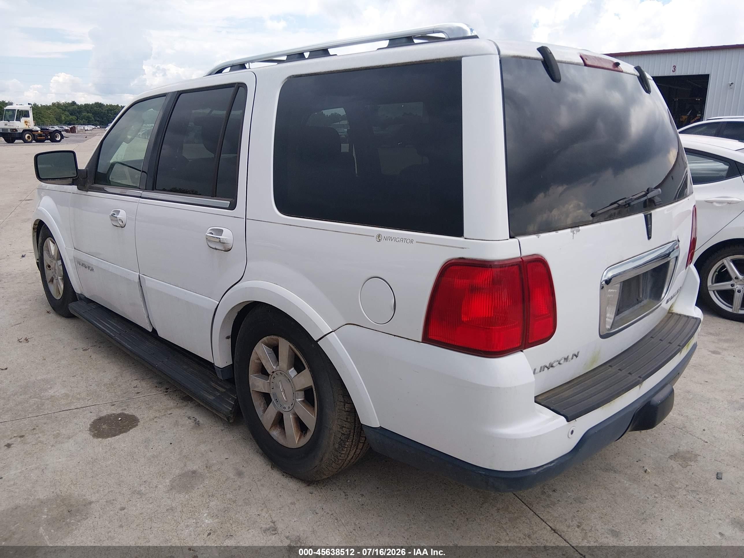 2006 Lincoln Navigator Luxury/ultimate White vin: 5LMFU28596LJ20230