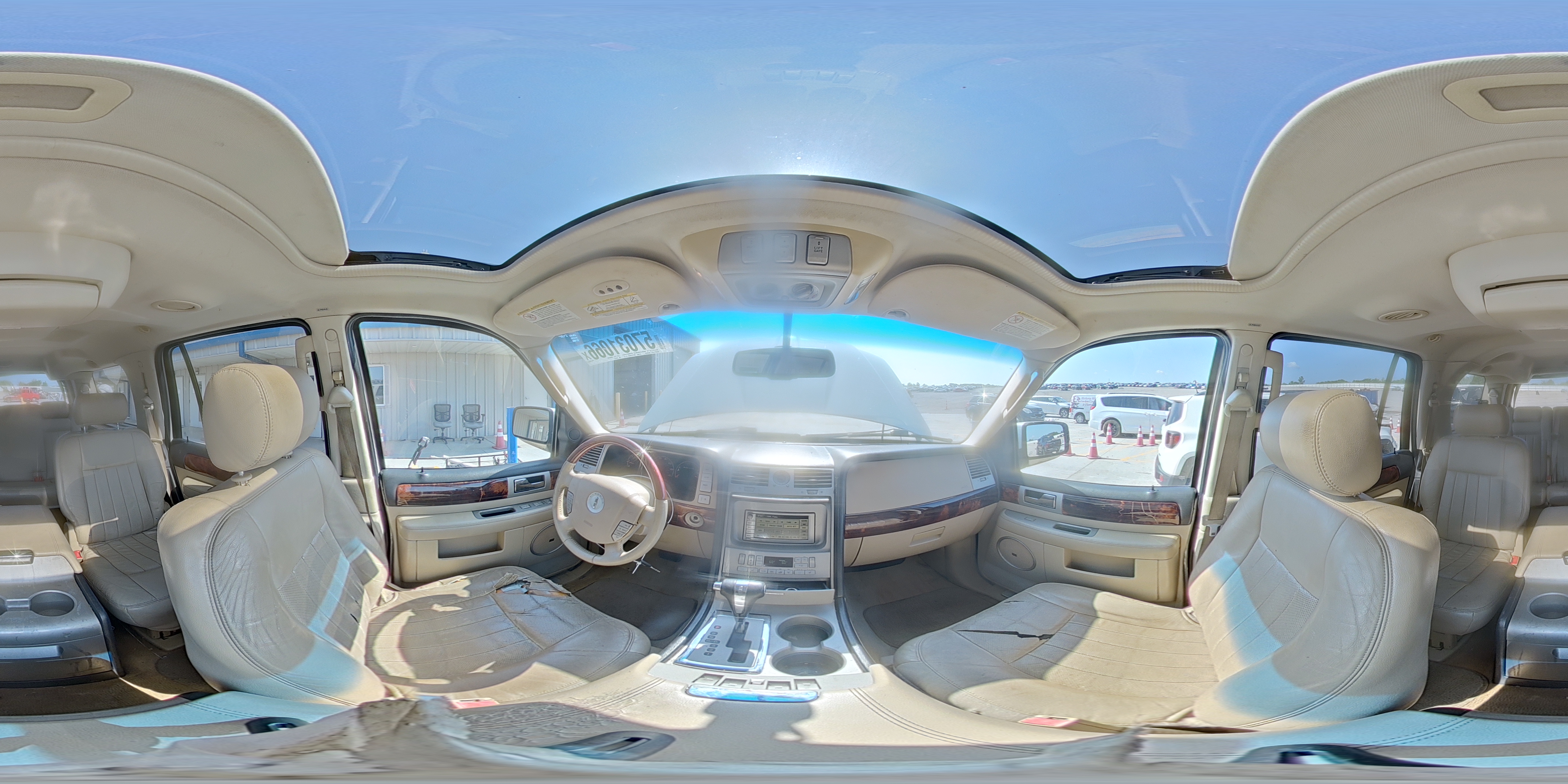 2006 Lincoln Navigator Бежевый vin: 5LMFU28596LJ21670
