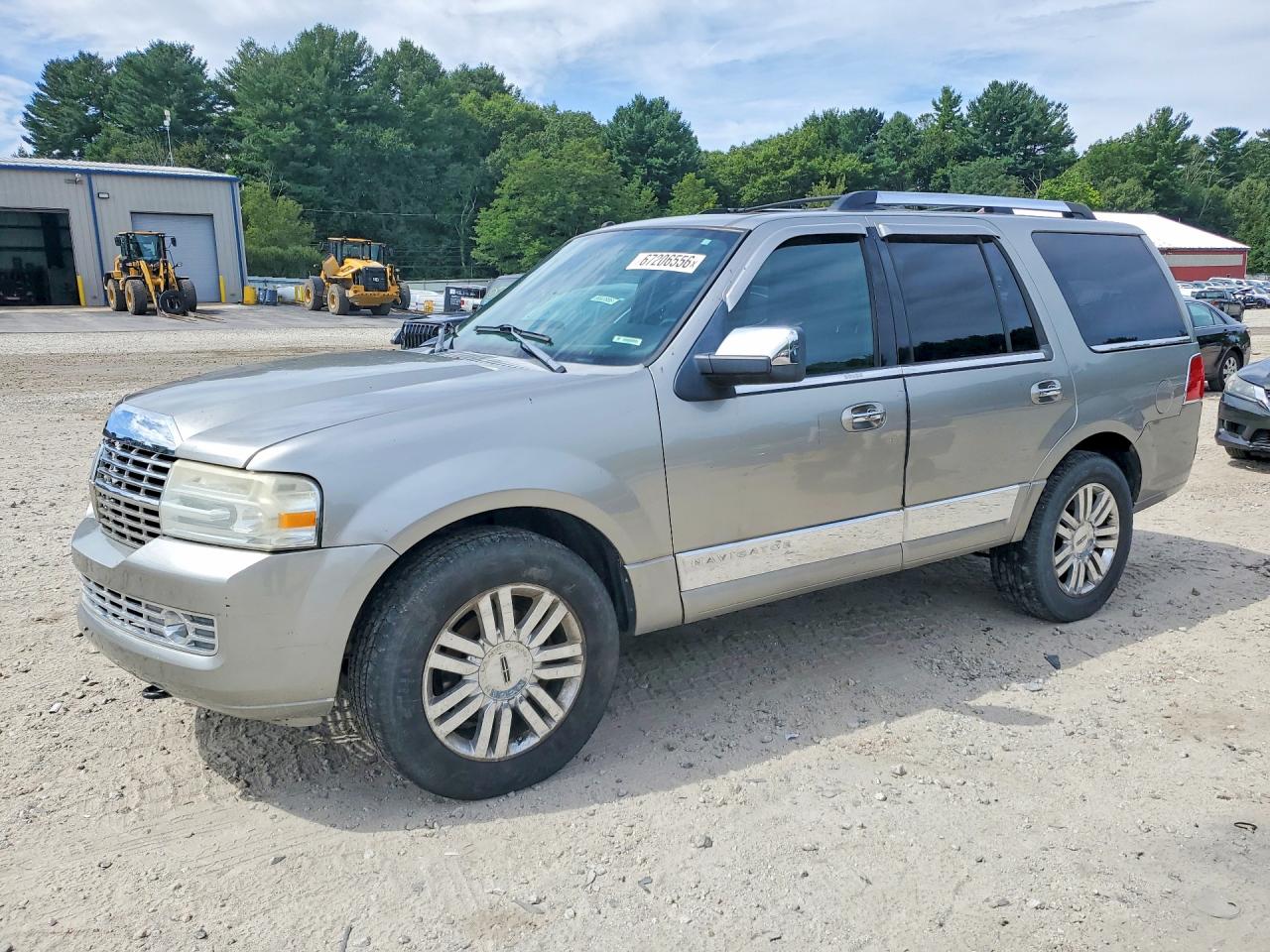 2008 Lincoln Navigator Серый vin: 5LMFU28598LJ13491