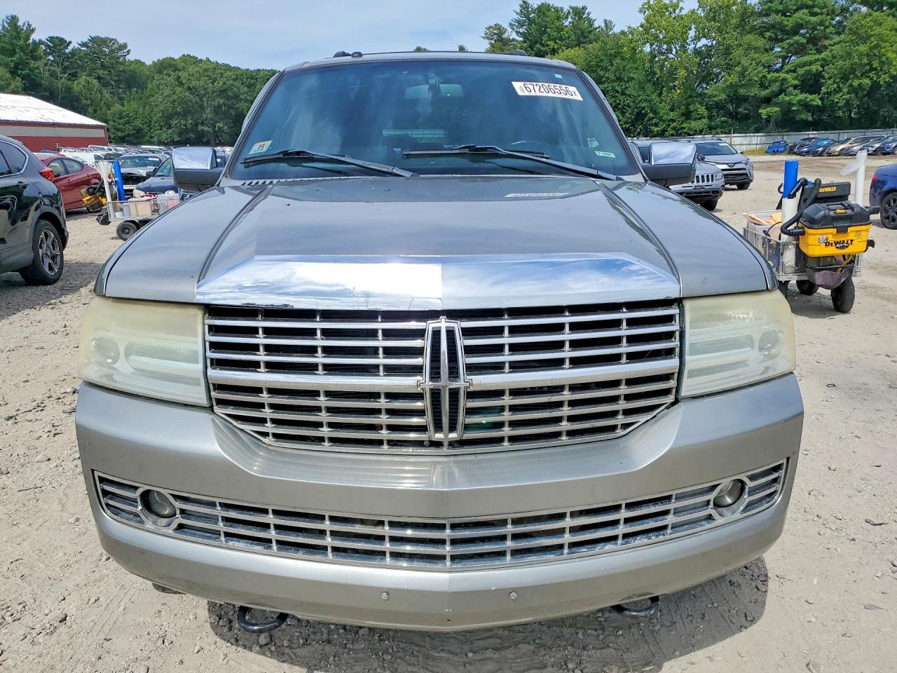2008 Lincoln Navigator Серый vin: 5LMFU28598LJ13491