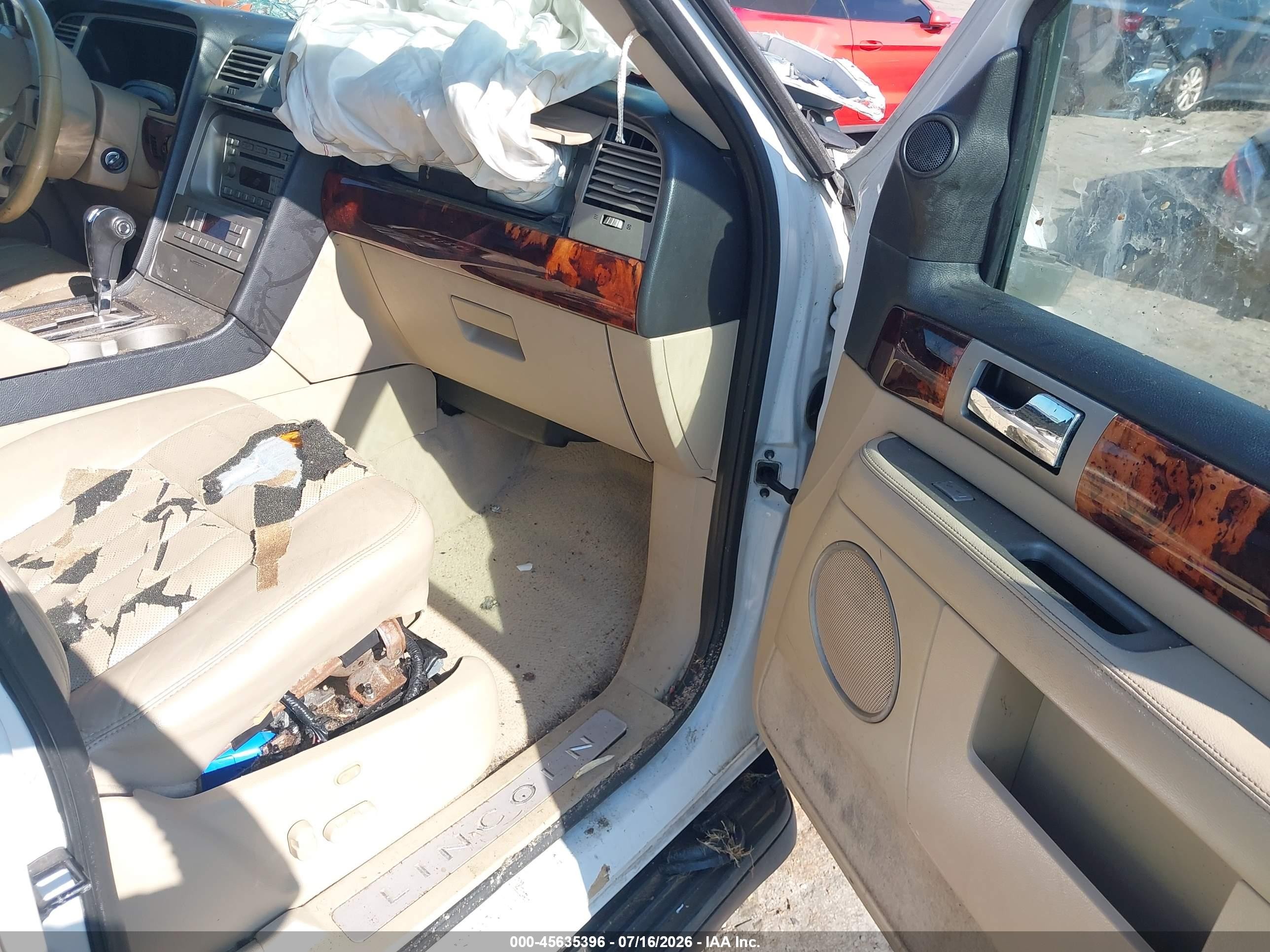 2006 Lincoln Navigator Luxury/ultimate White vin: 5LMFU285X6LJ30121