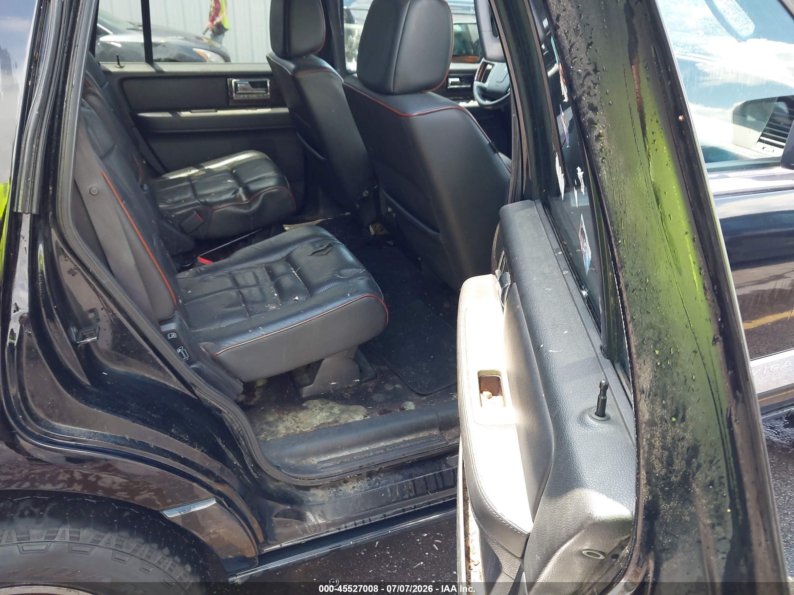2008 Lincoln Navigator   Черный vin: 5LMFU285X8LJ13080