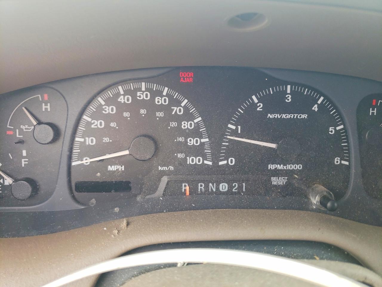 2001 Lincoln Navigator Black vin: 5LMFU28A21LJ03890