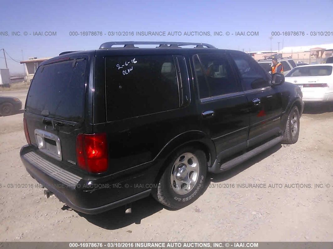 1998 Lincoln Navigator Black vin: 5LMFU28L0WLJ06053