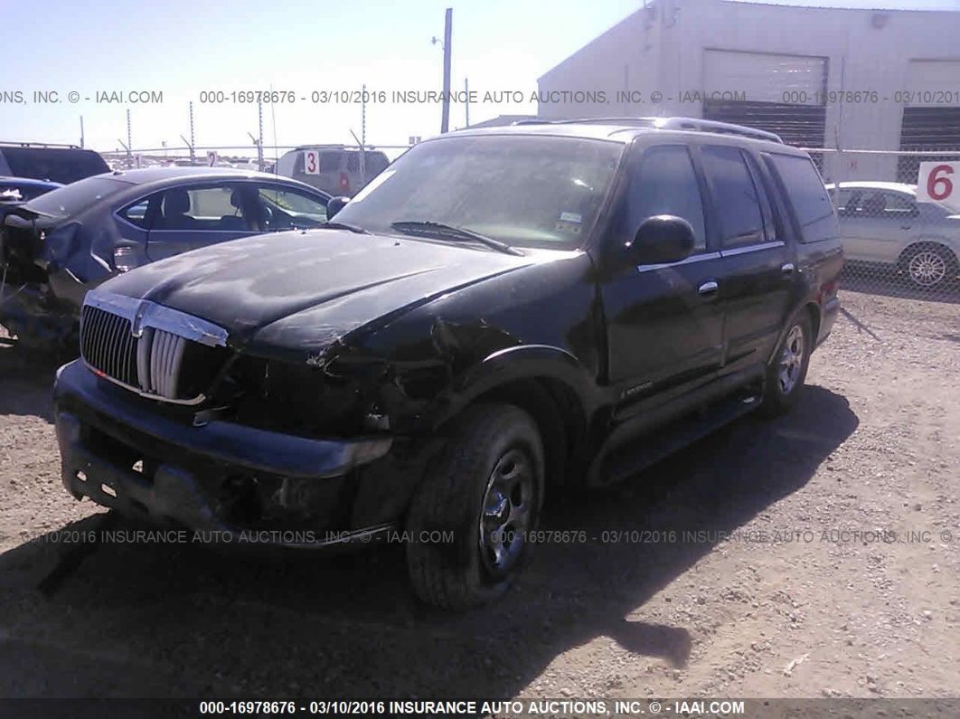 1998 Lincoln Navigator Black vin: 5LMFU28L0WLJ06053