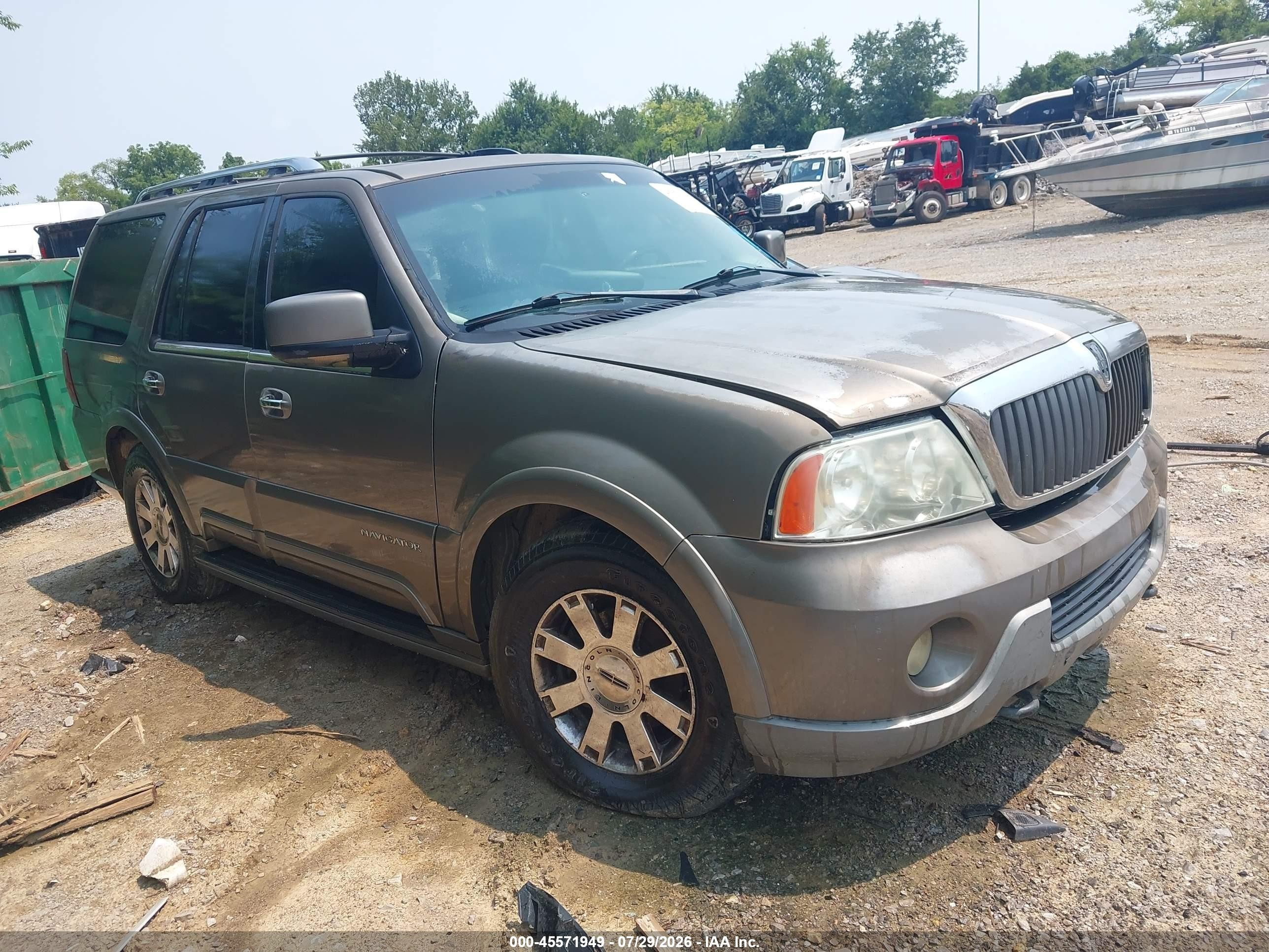 2003 Lincoln Navigator   Beige vin: 5LMFU28R03LJ45905