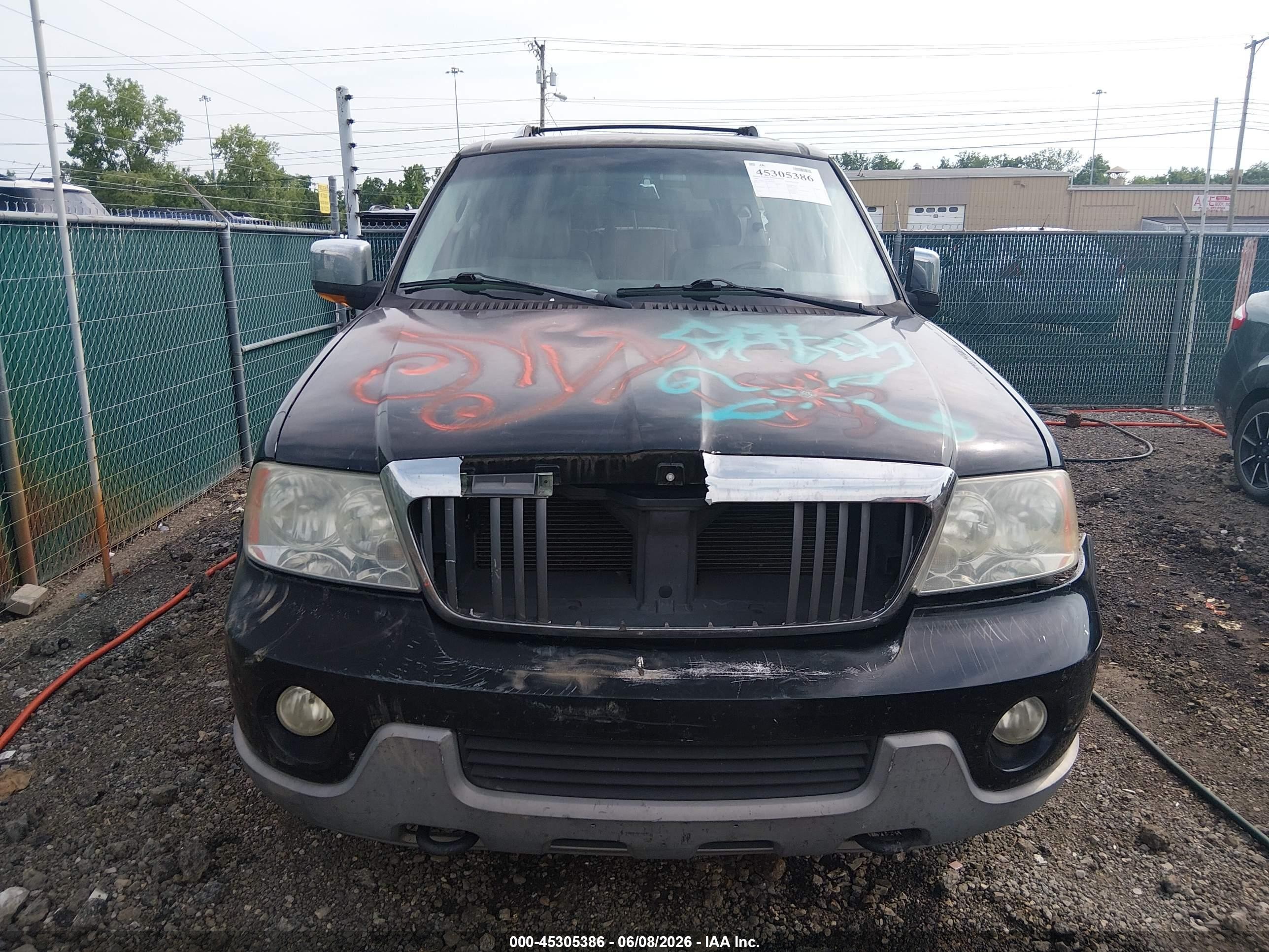 2004 Lincoln Navigator   Черный vin: 5LMFU28R14LJ10324