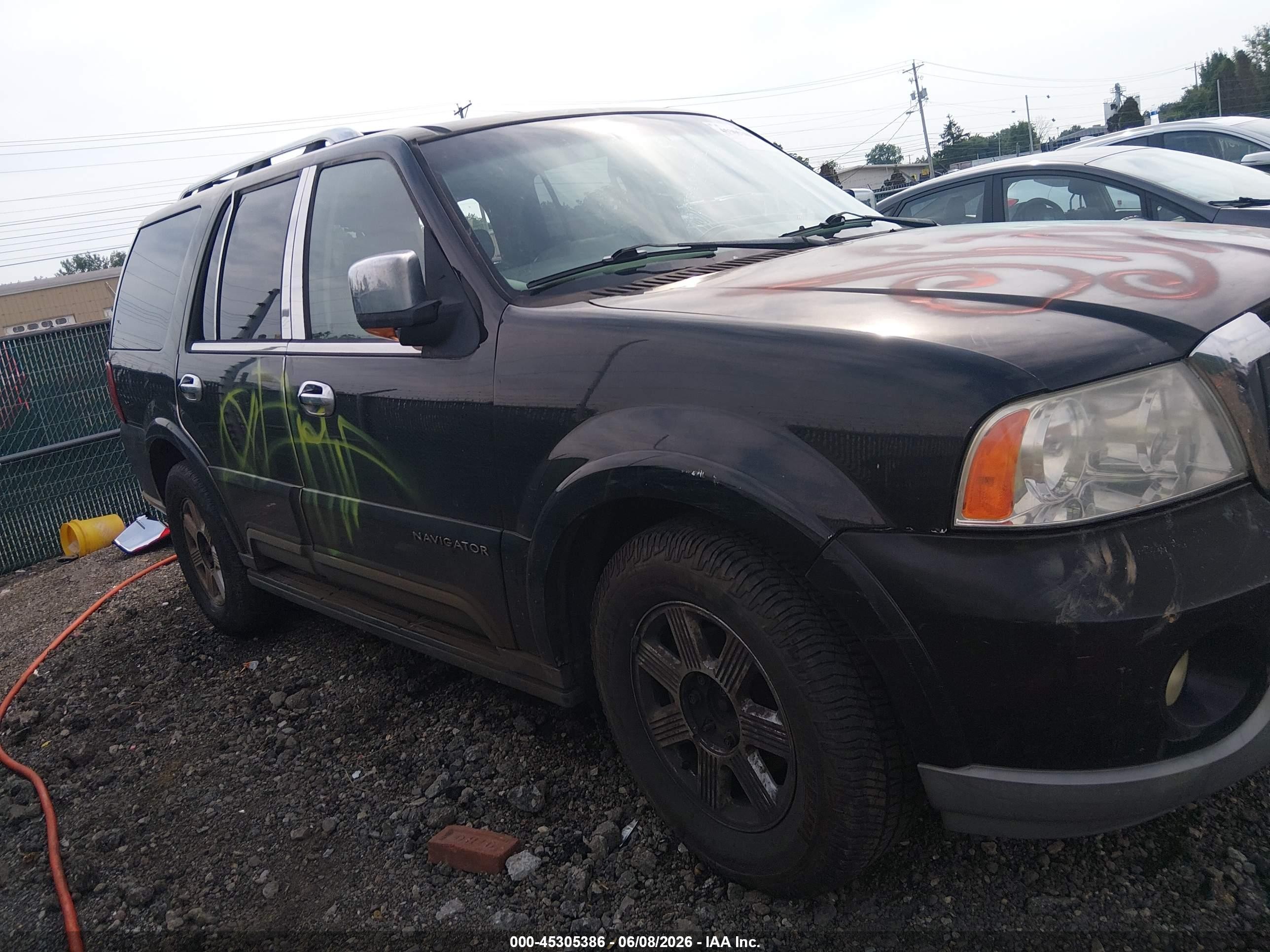 2004 Lincoln Navigator   Черный vin: 5LMFU28R14LJ10324