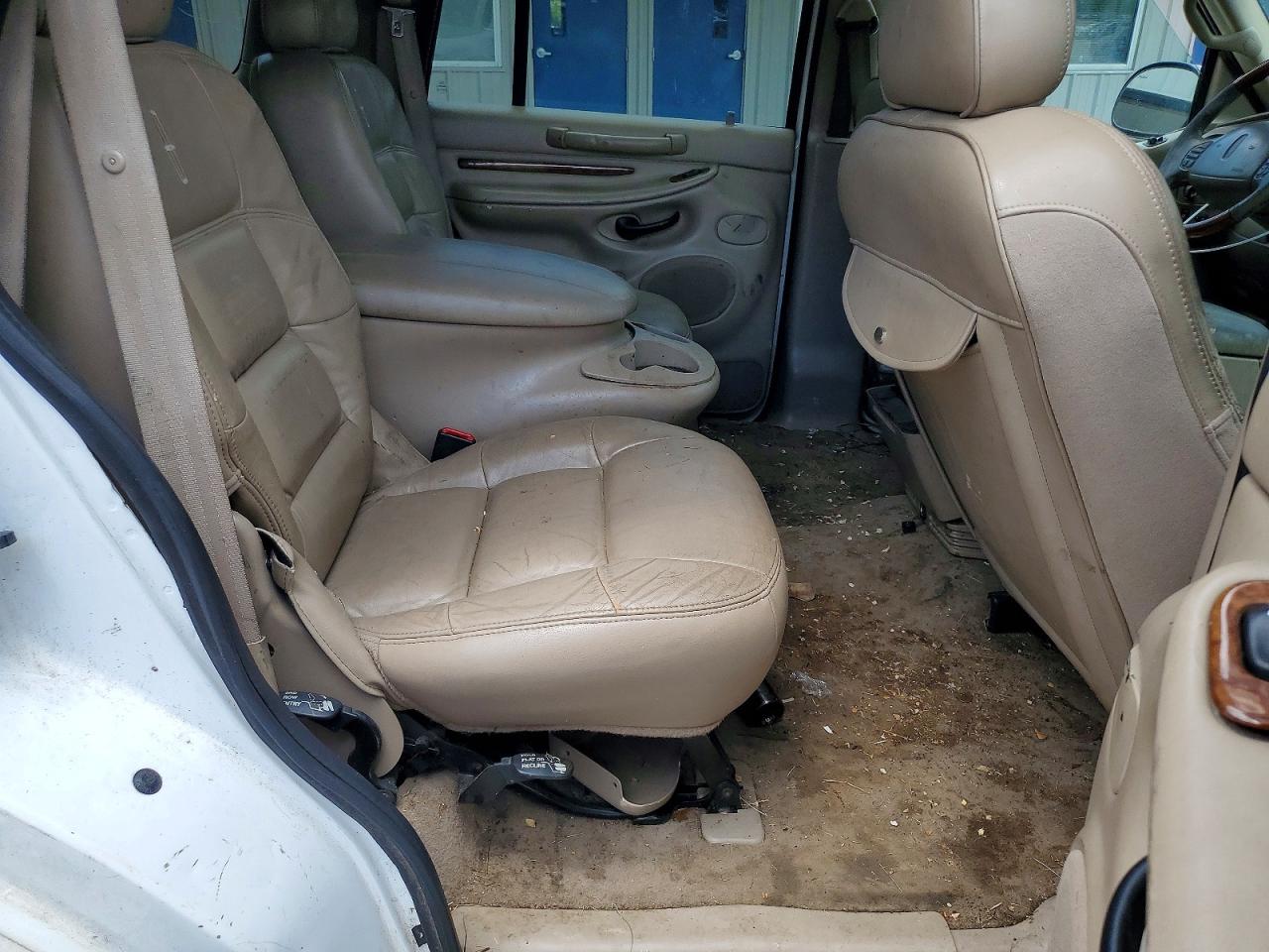 2001 Lincoln Navigator White vin: 5LMFU28R21LJ20243
