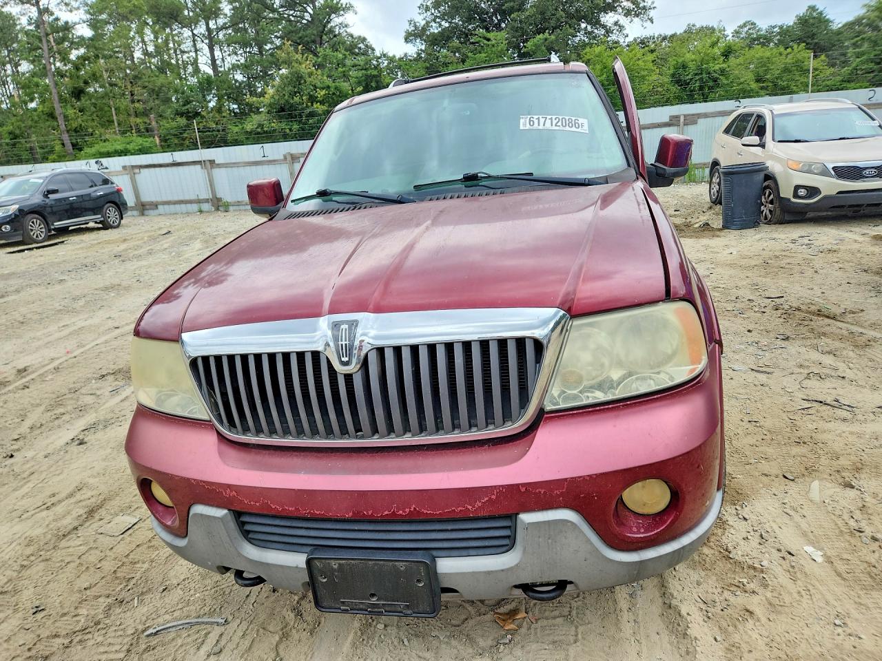 2004 Lincoln Navigator Burgundy vin: 5LMFU28R54LJ20760