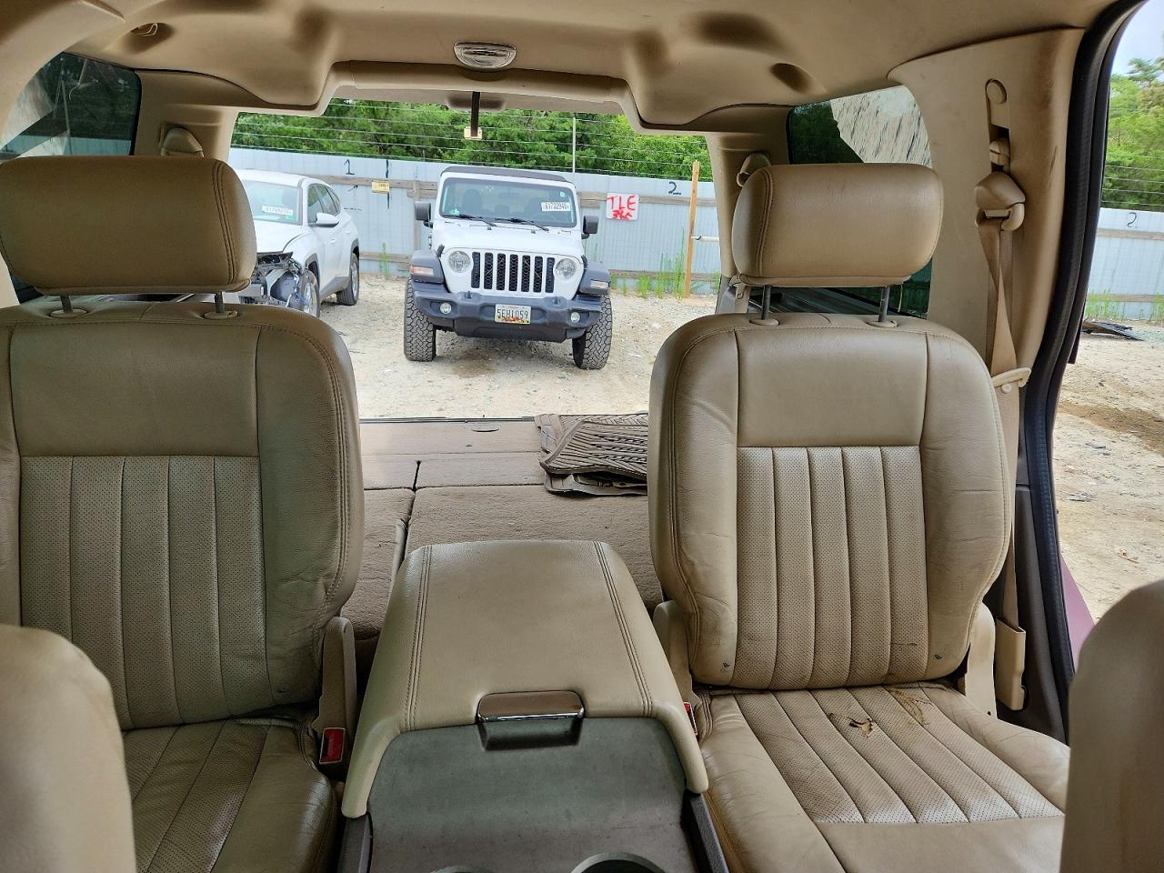 2004 Lincoln Navigator Burgundy vin: 5LMFU28R54LJ20760