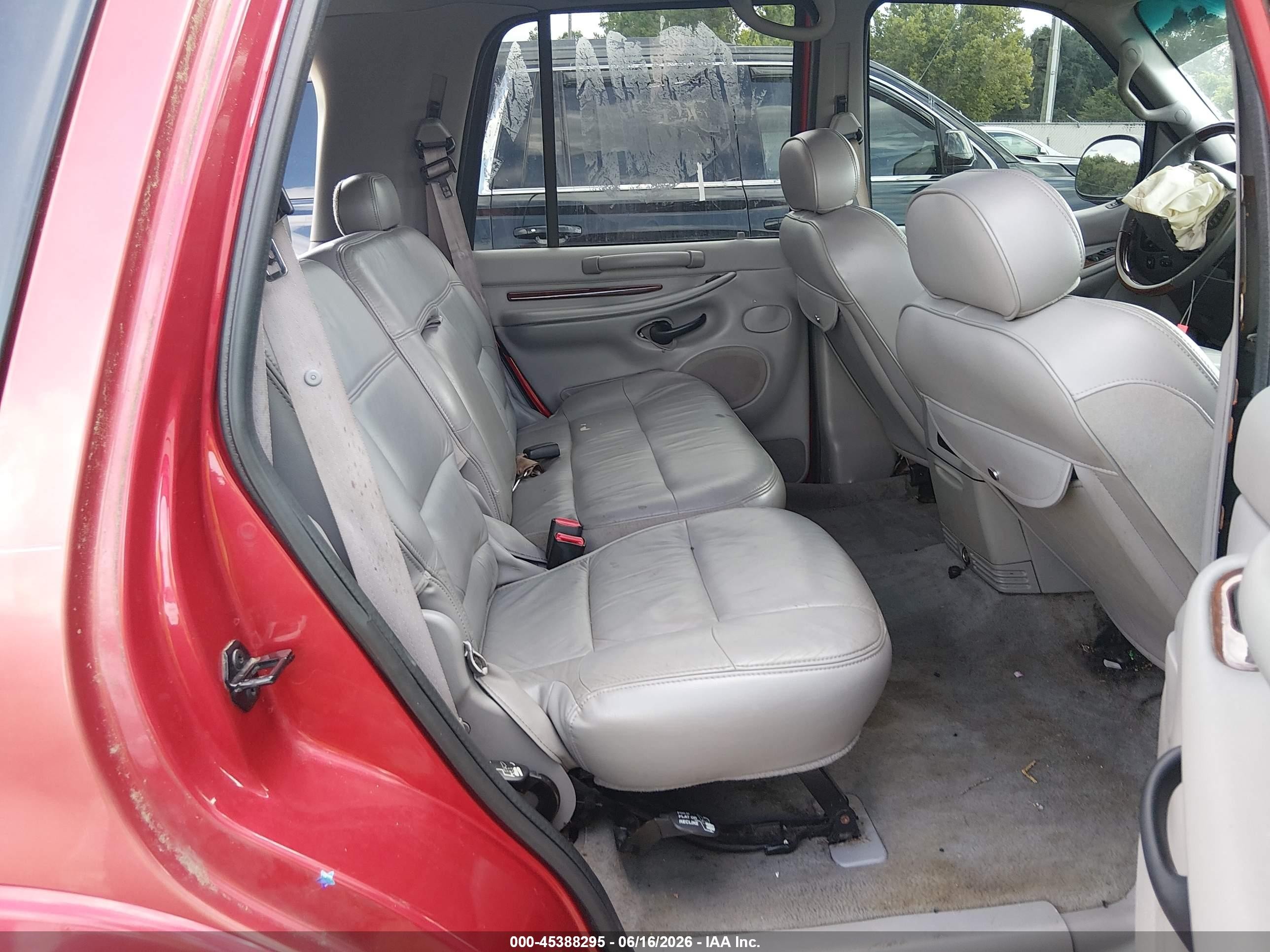 2002 Lincoln Navigator   Red vin: 5LMFU28R62LJ11224