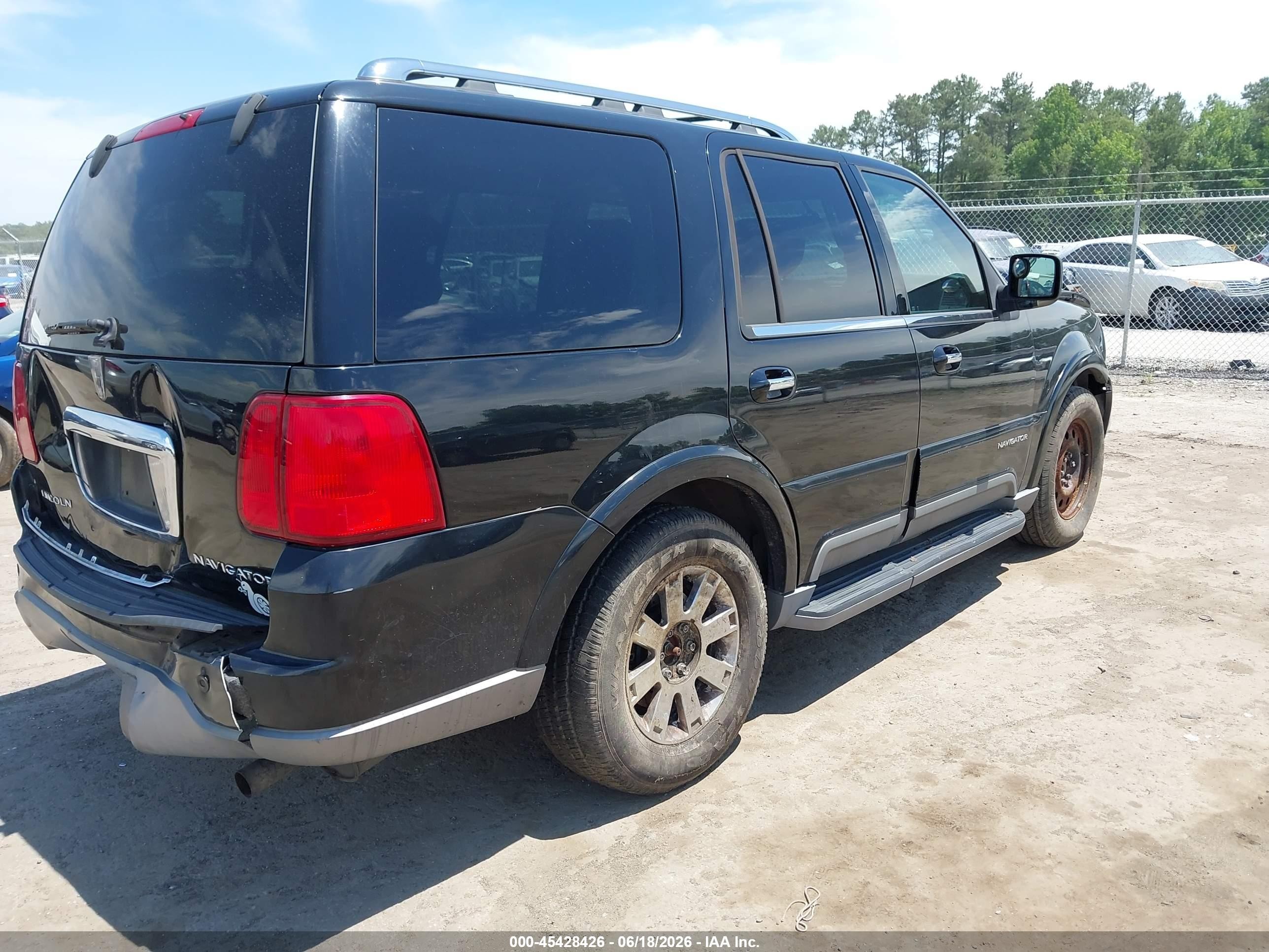 2003 Lincoln Navigator   Black vin: 5LMFU28R63LJ44225