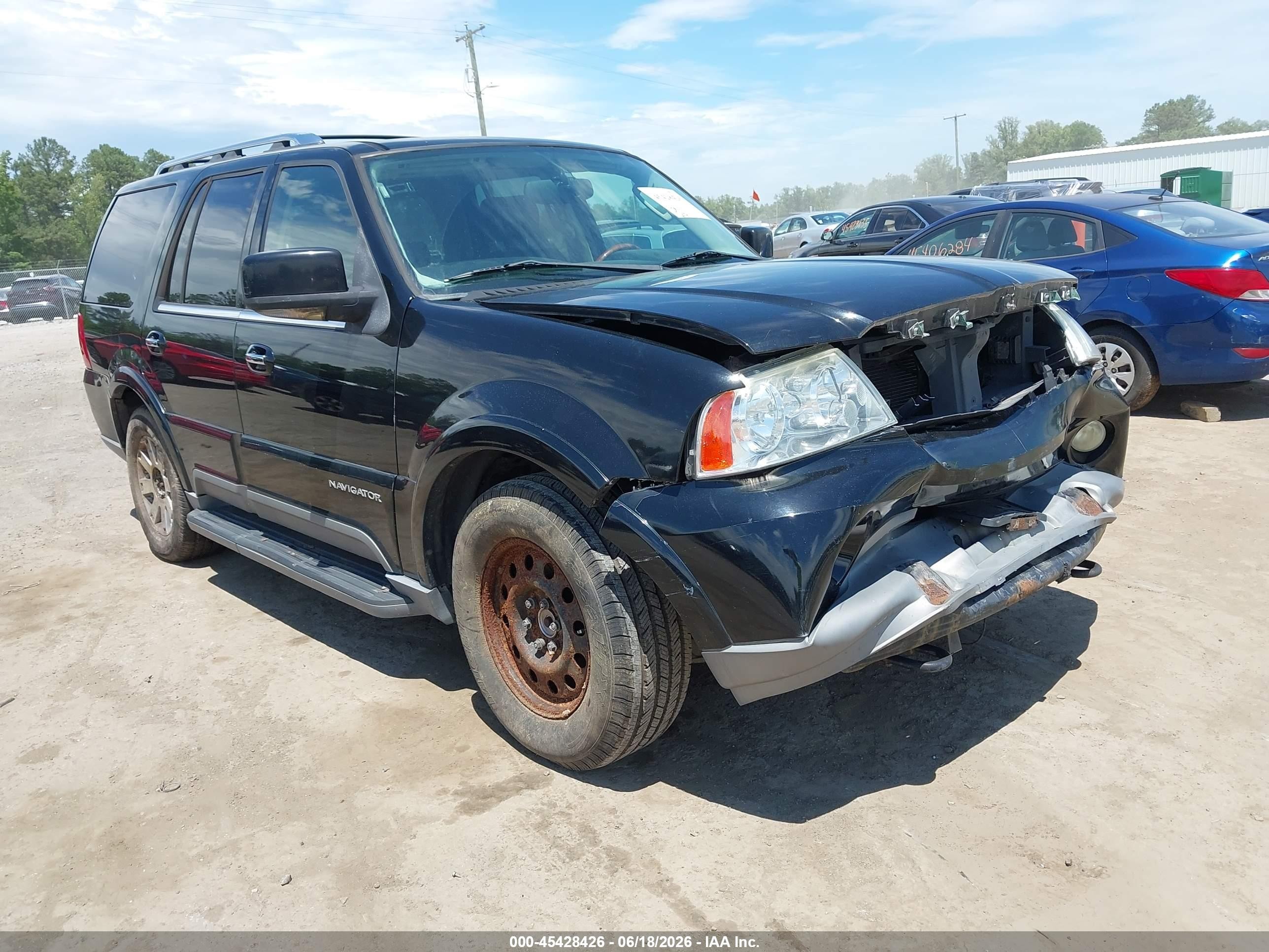 2003 Lincoln Navigator   Black vin: 5LMFU28R63LJ44225