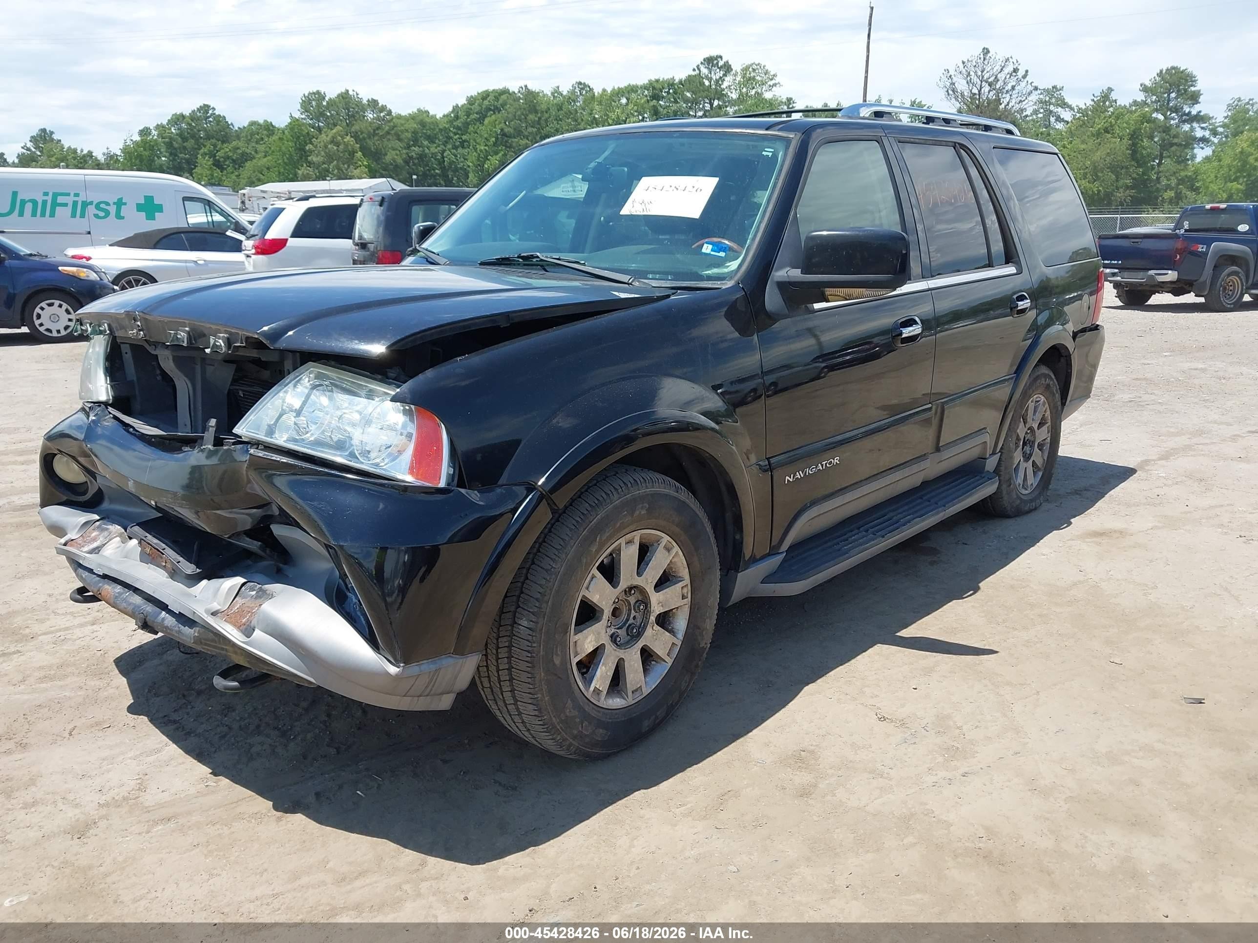2003 Lincoln Navigator   Black vin: 5LMFU28R63LJ44225