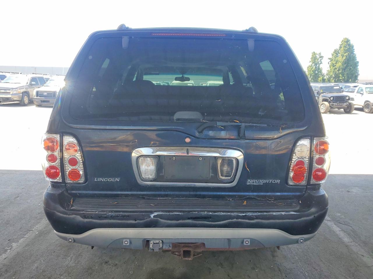 2002 Lincoln Navigator Черный vin: 5LMFU28R71LJ22036