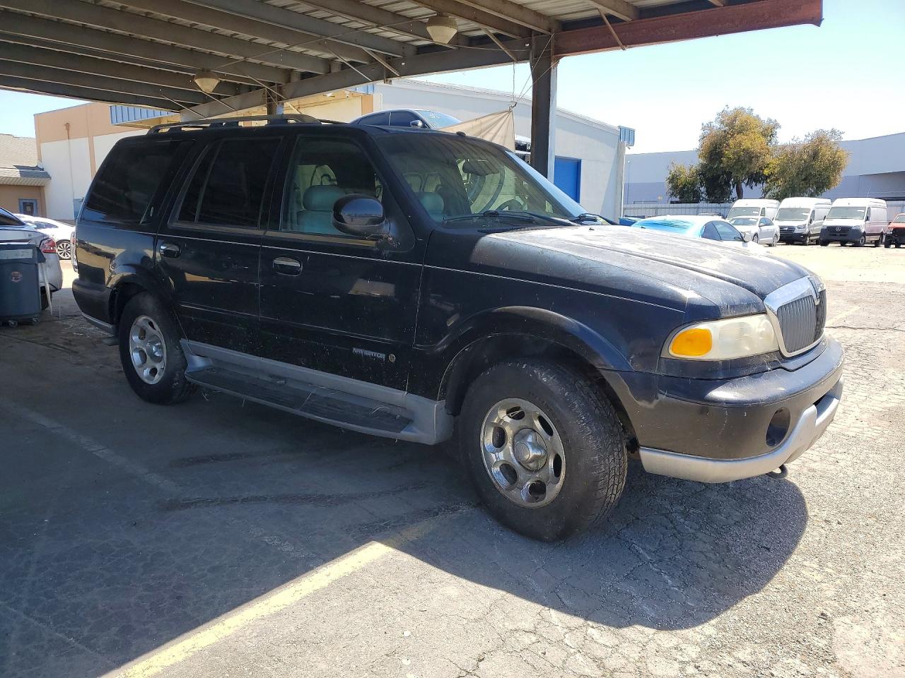2002 Lincoln Navigator Черный vin: 5LMFU28R71LJ22036