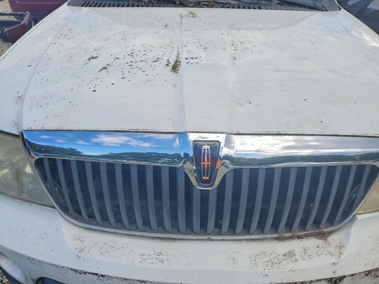 2003 Lincoln Navigator White vin: 5LMFU28R73LJ43875