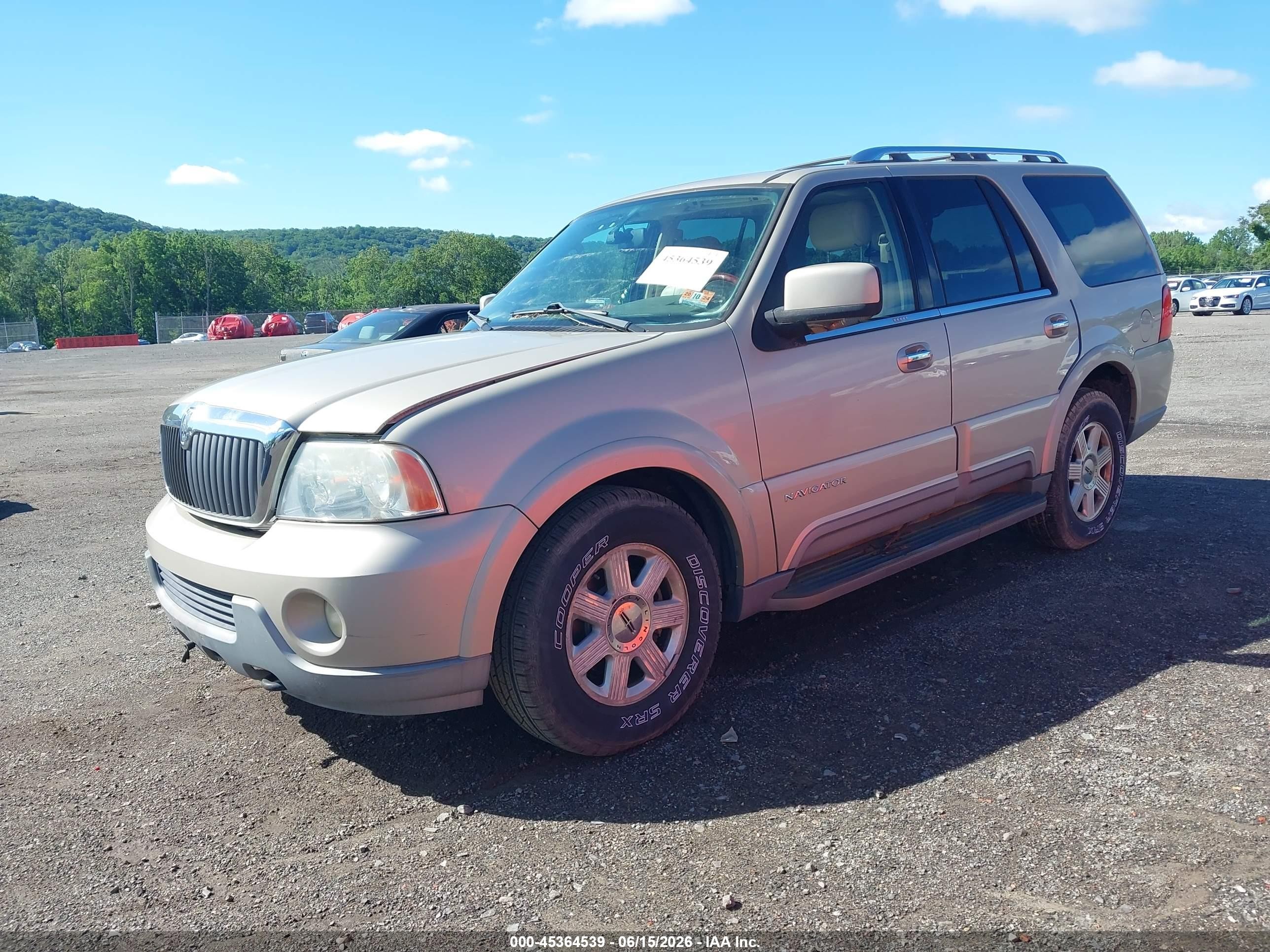 2004 Lincoln Navigator   Gold vin: 5LMFU28R74LJ39052