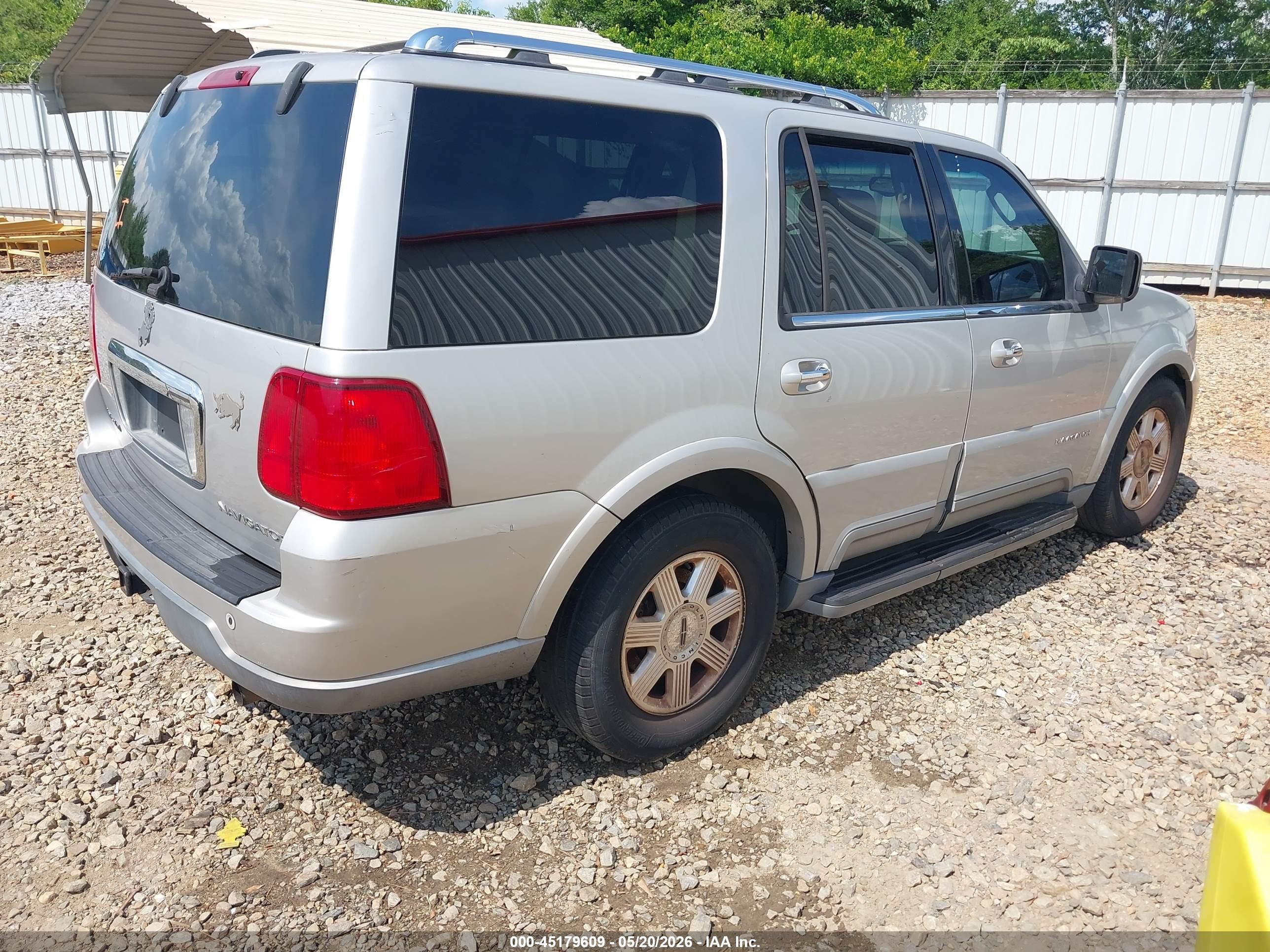2003 Lincoln Navigator Luxury/premium/ultimate Silver vin: 5LMFU28R83LJ32805