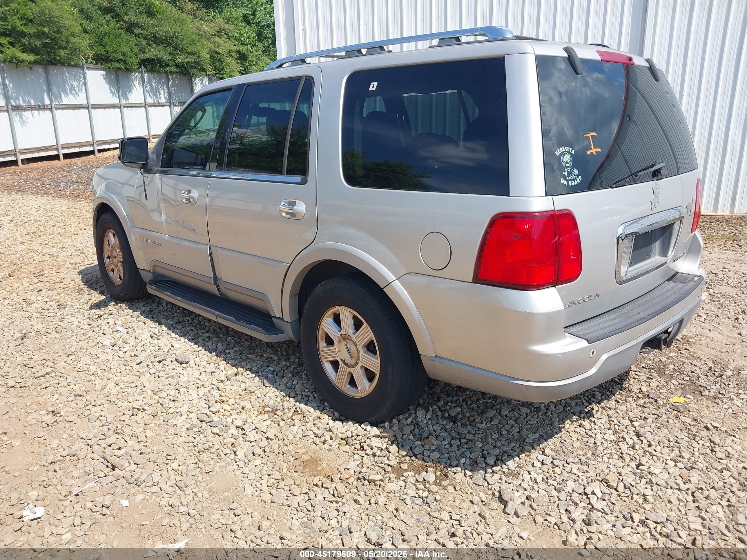 2003 Lincoln Navigator Luxury/premium/ultimate Silver vin: 5LMFU28R83LJ32805