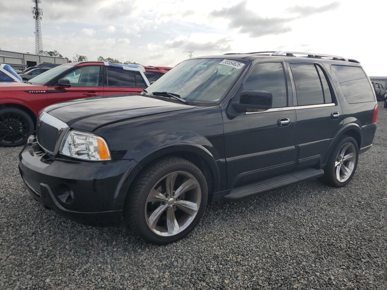 2003 Lincoln Navigator Black vin: 5LMFU28R83LJ44095