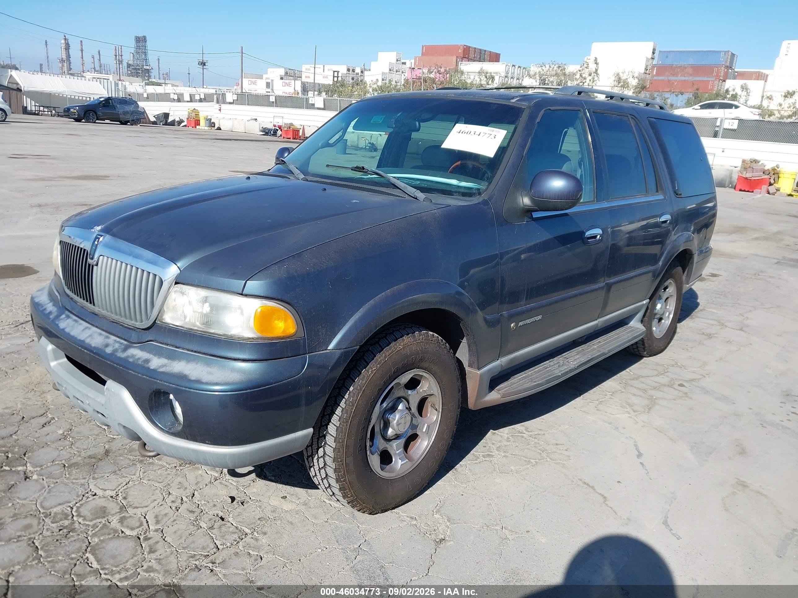 2001 Lincoln Navigator   Gray vin: 5LMFU28R91LJ31255