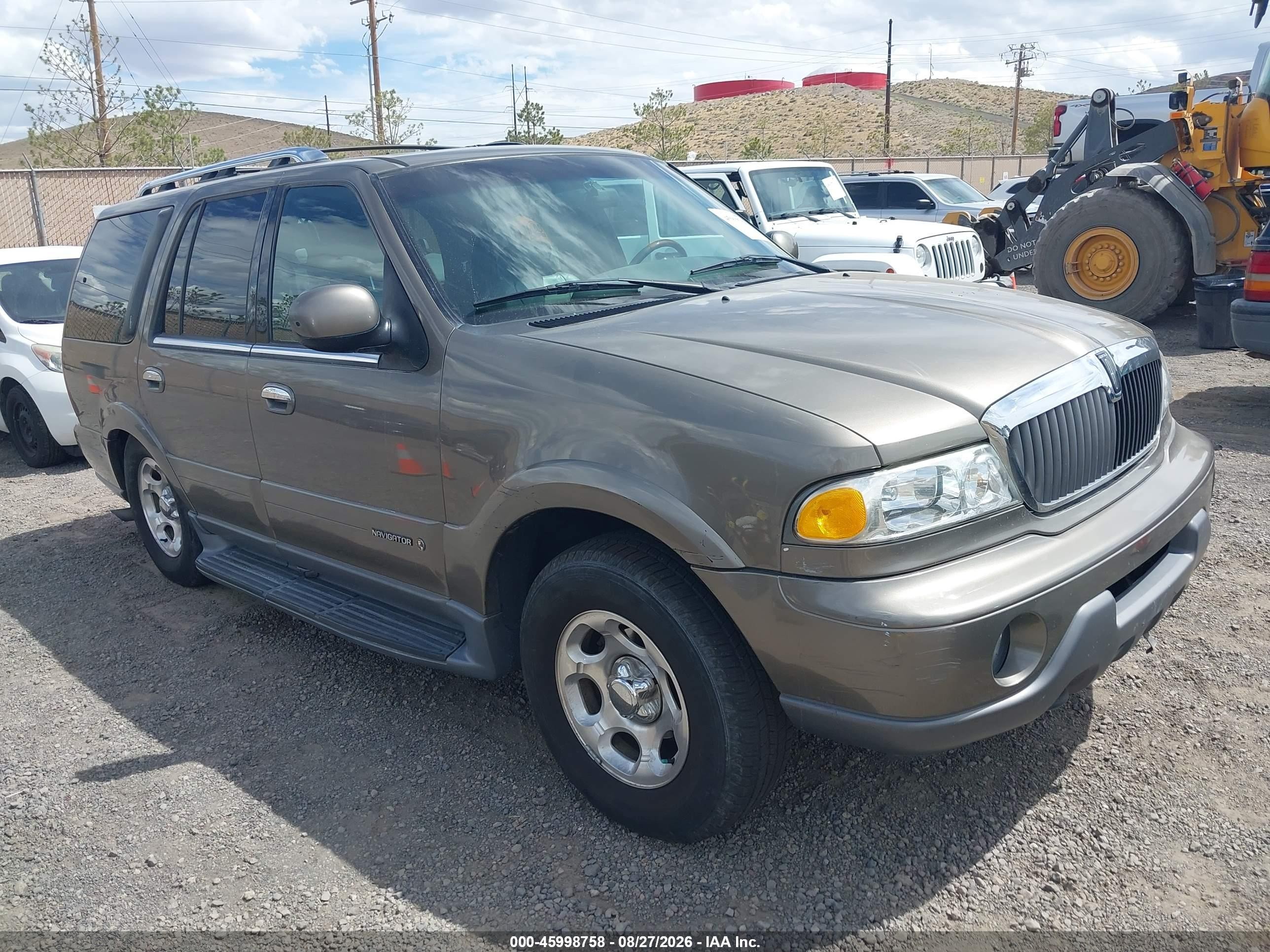 2002 Lincoln Navigator   Brown vin: 5LMFU28R92LJ02050