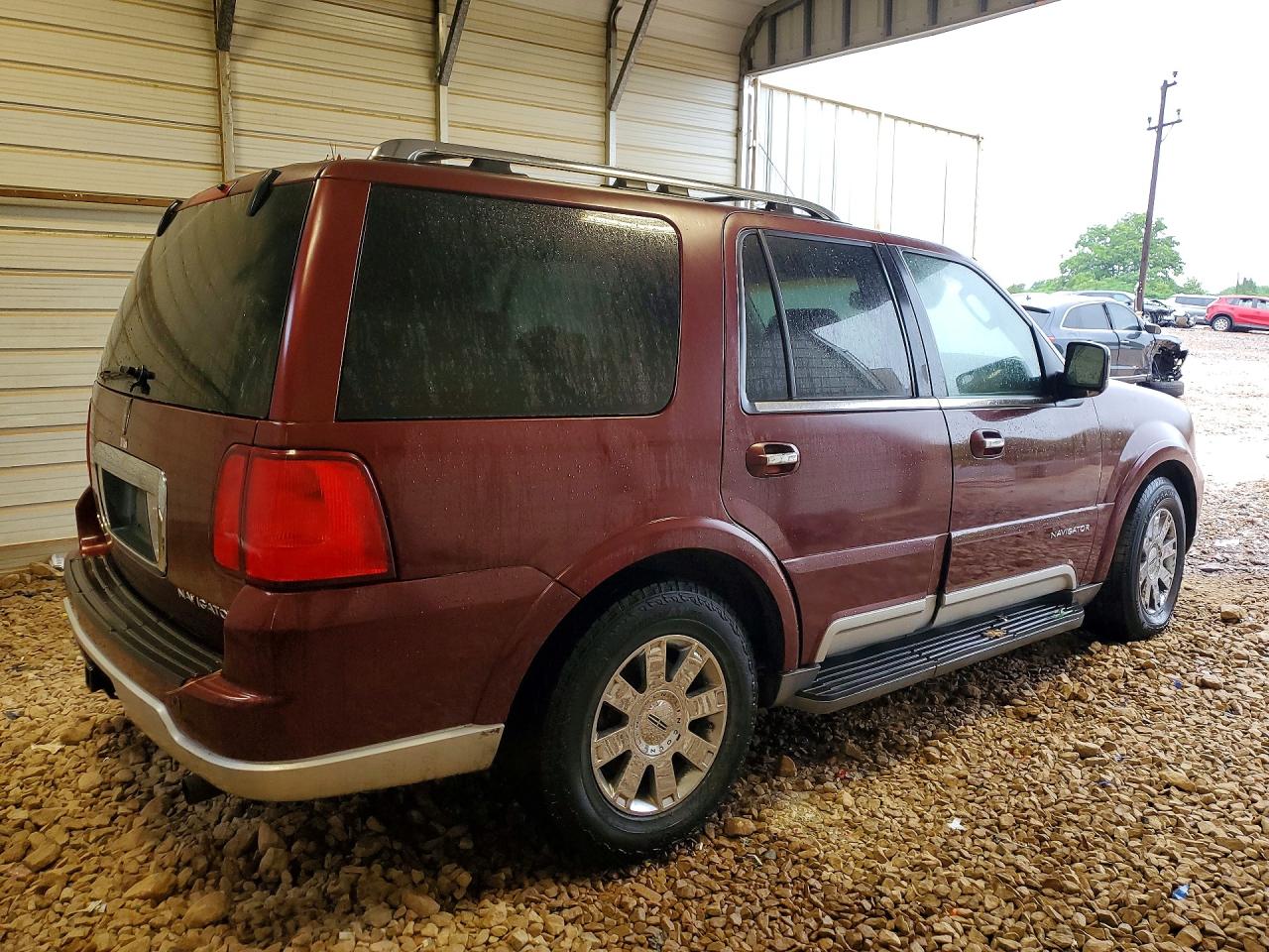 2004 Lincoln Navigator Burgundy vin: 5LMFU28RX4LJ34623