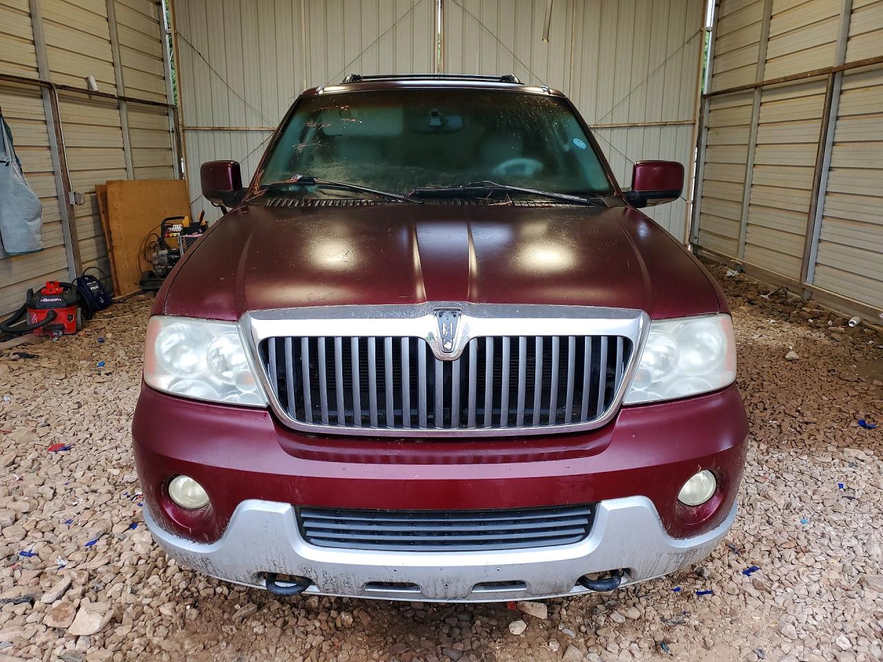 2004 Lincoln Navigator Burgundy vin: 5LMFU28RX4LJ34623