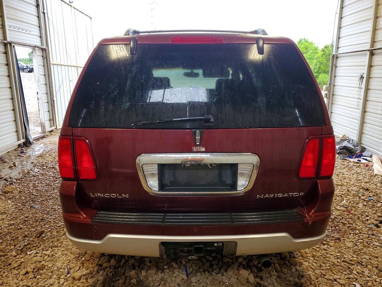2004 Lincoln Navigator Burgundy vin: 5LMFU28RX4LJ34623