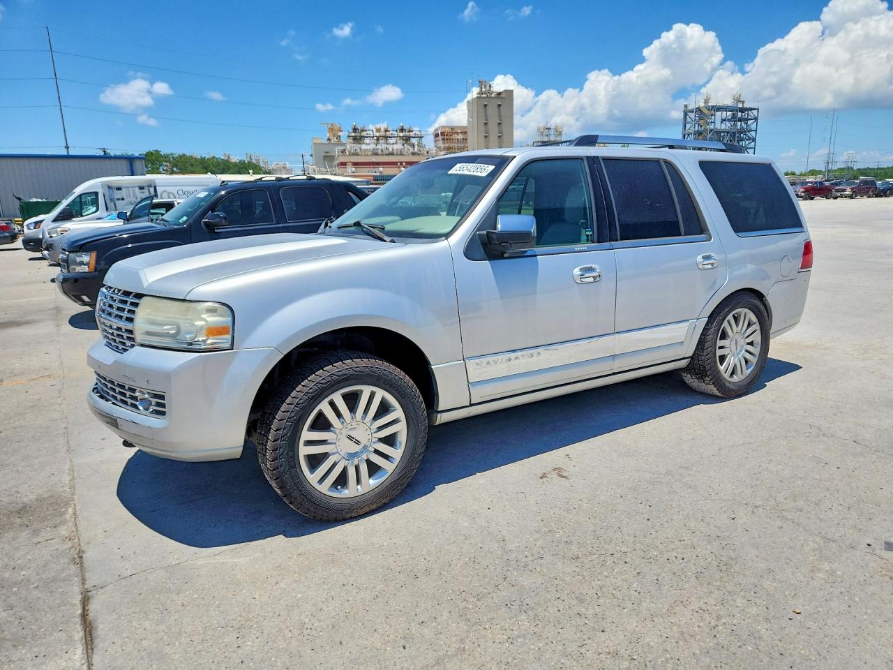 2013 Lincoln Navigator Silver vin: 5LMJJ2H51DEL06901