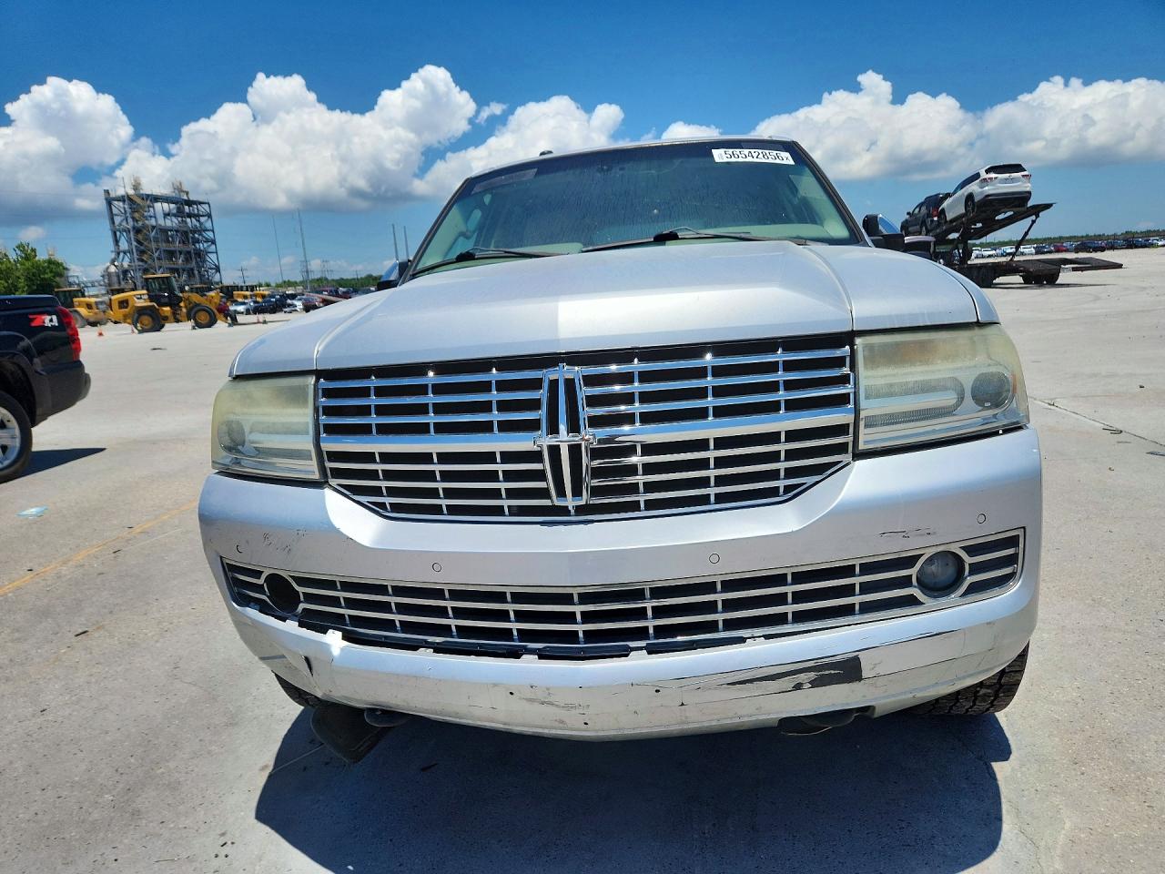 2013 Lincoln Navigator Silver vin: 5LMJJ2H51DEL06901