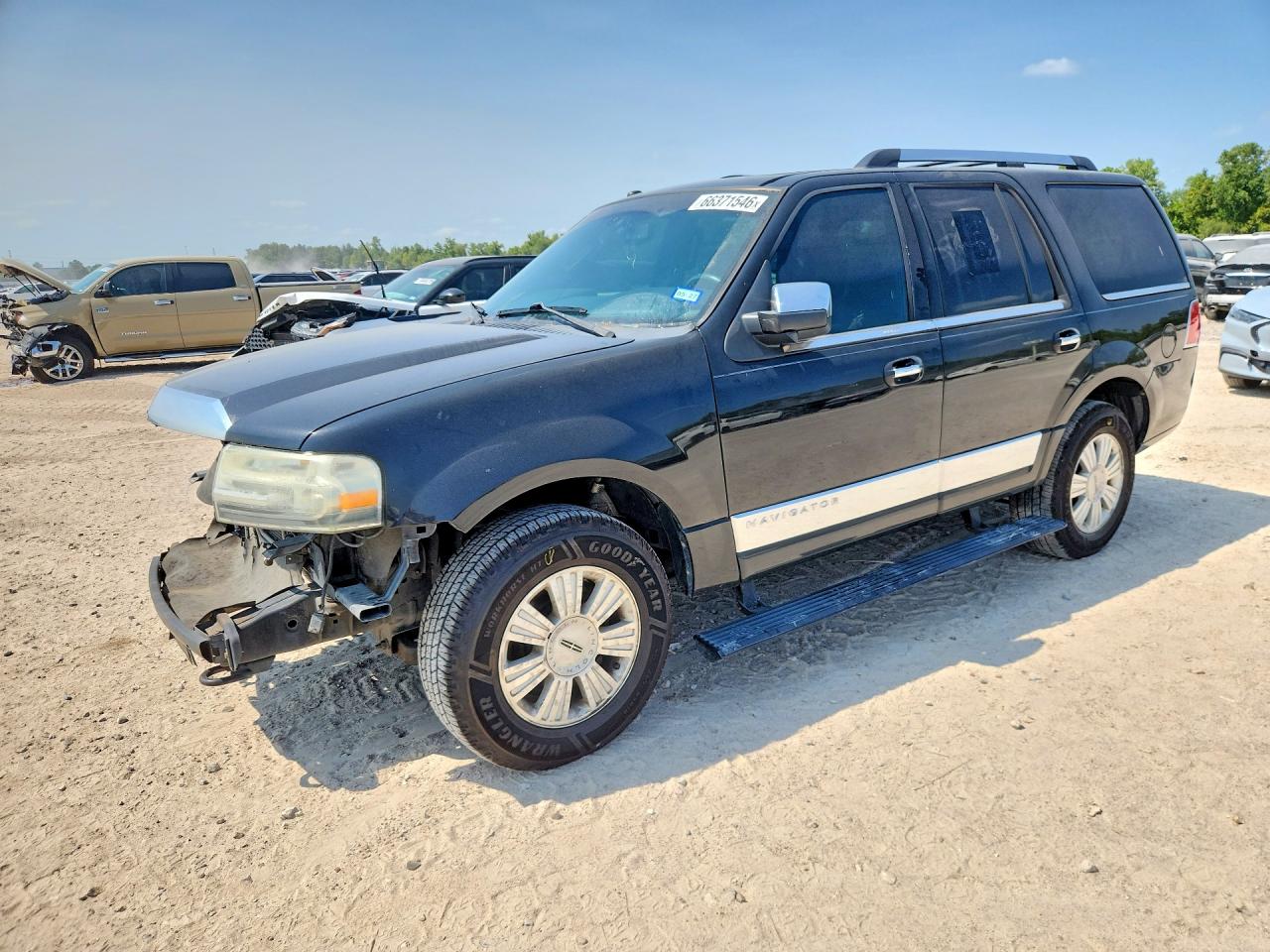 2010 Lincoln Navigator Черный vin: 5LMJJ2H54AEJ04338