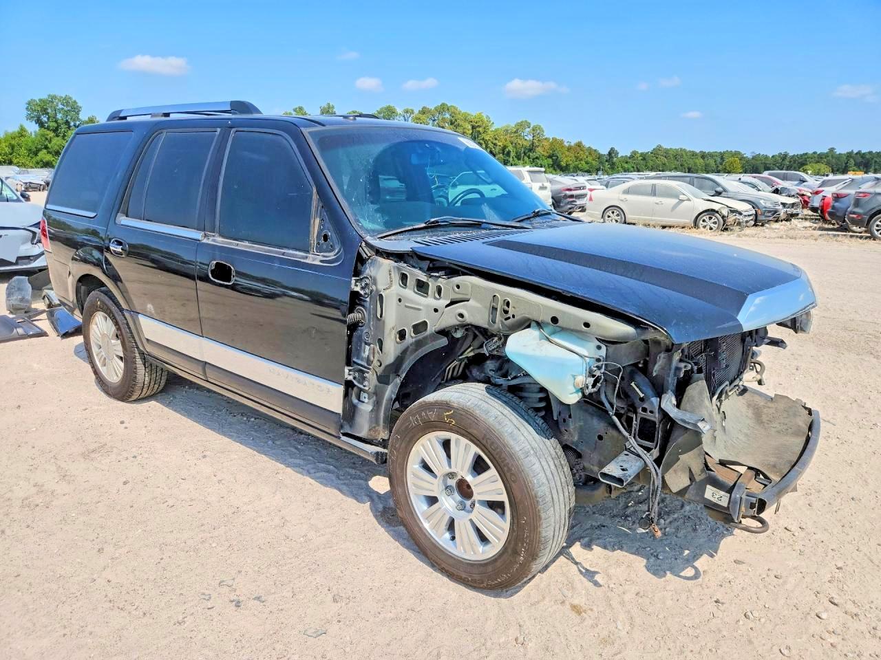 2010 Lincoln Navigator Черный vin: 5LMJJ2H54AEJ04338