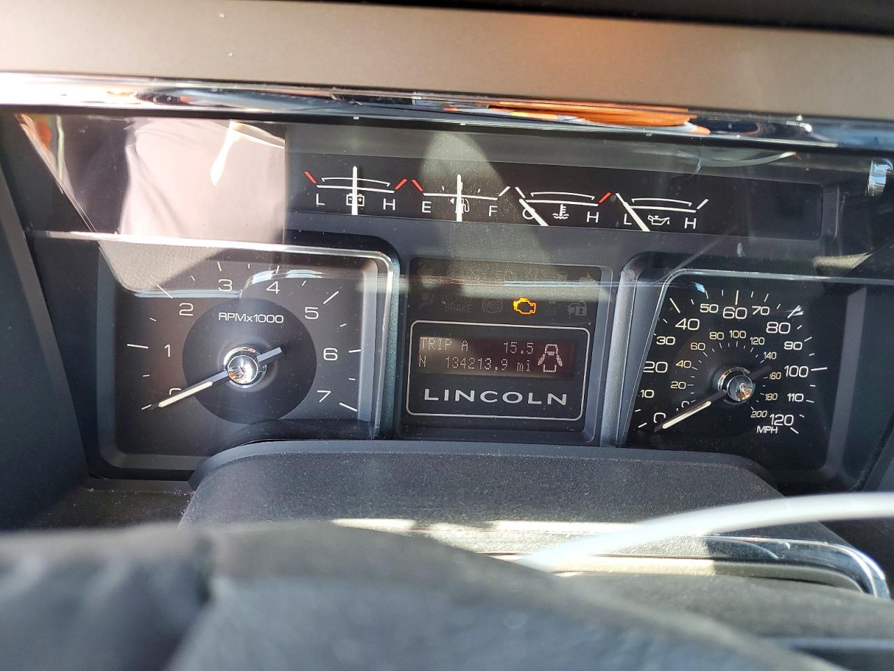 2013 Lincoln Navigator Gray vin: 5LMJJ2H55DEL04357