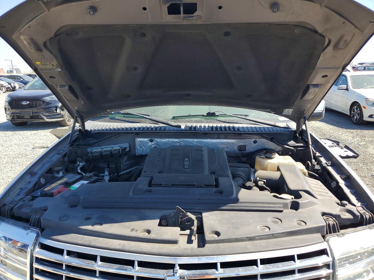 2013 Lincoln Navigator Gray vin: 5LMJJ2H55DEL04357