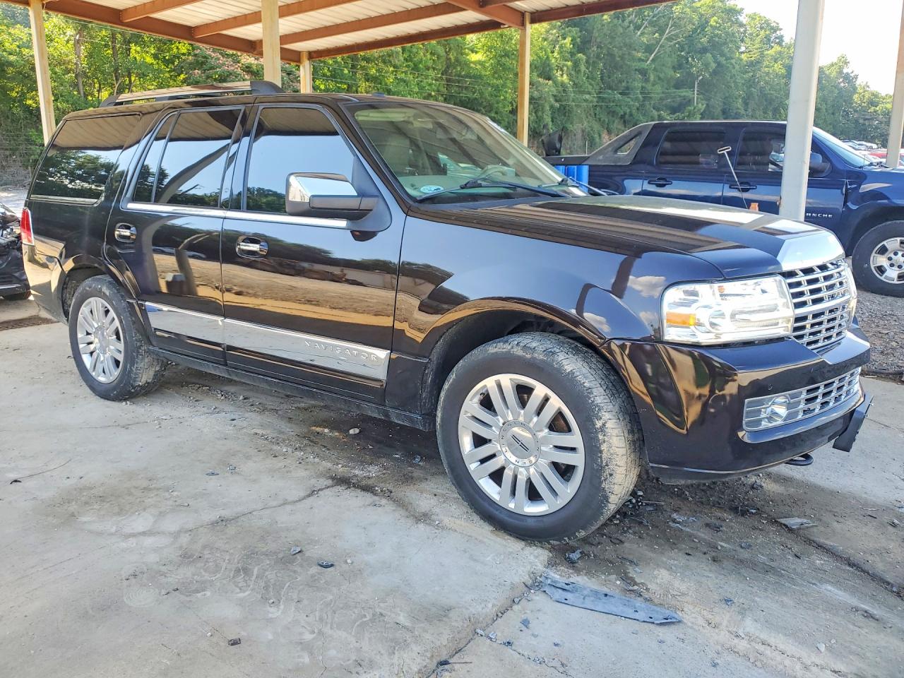 2013 Lincoln Navigator Black vin: 5LMJJ2H55DEL04858